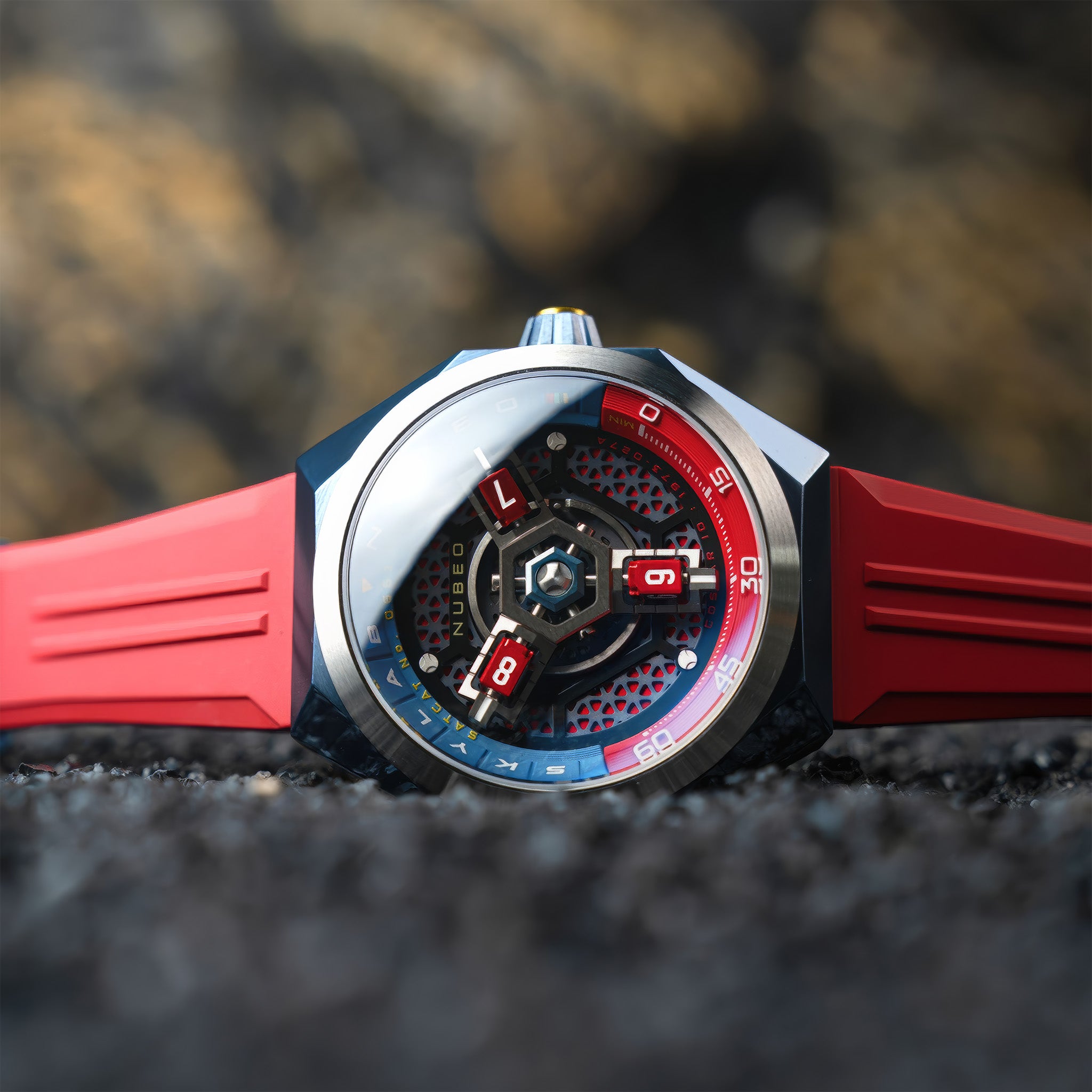 Skylab Automatic Limited Edition Kol Saati | Steel Blue