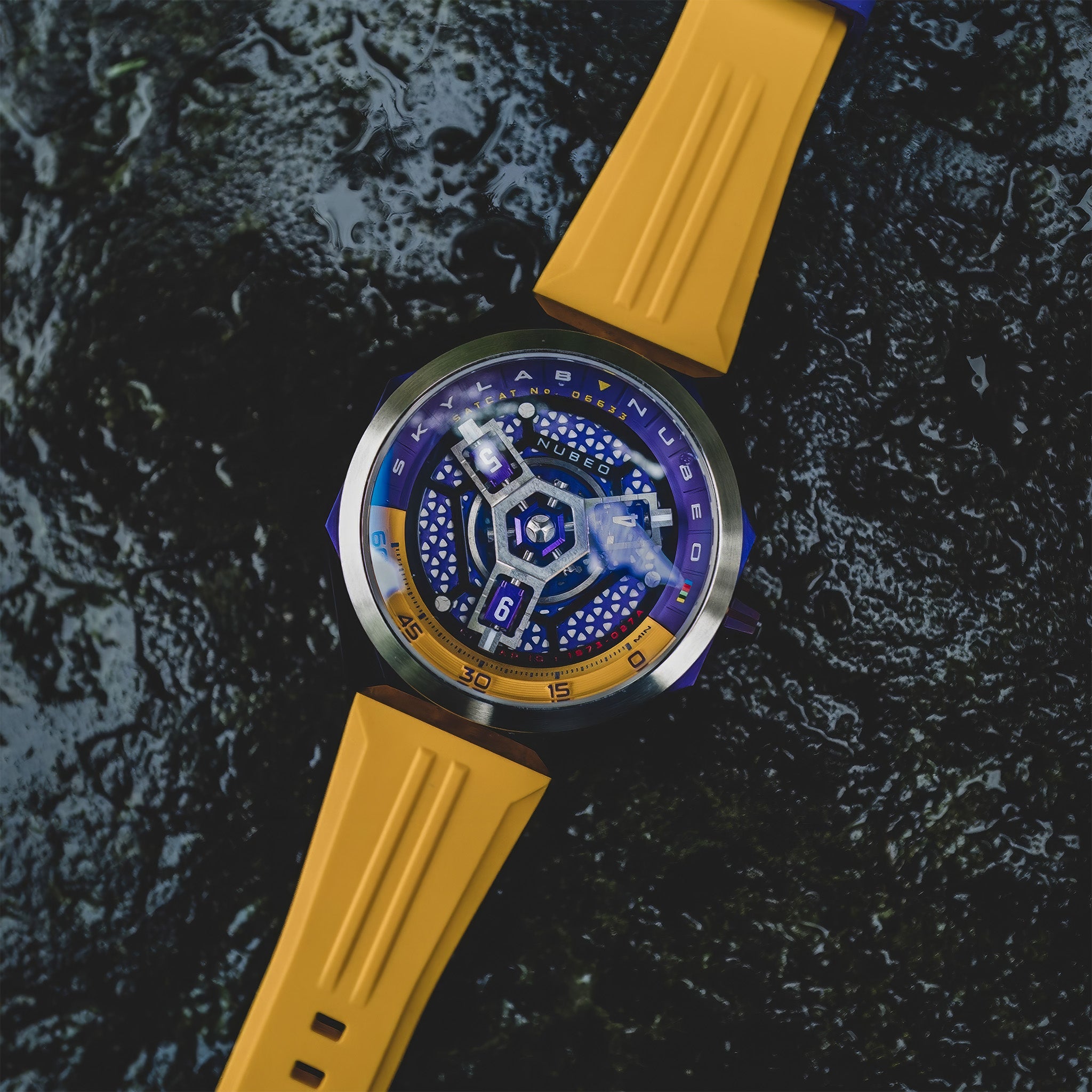 Skylab Automatic Limited Edition Kol Saati | Indigo