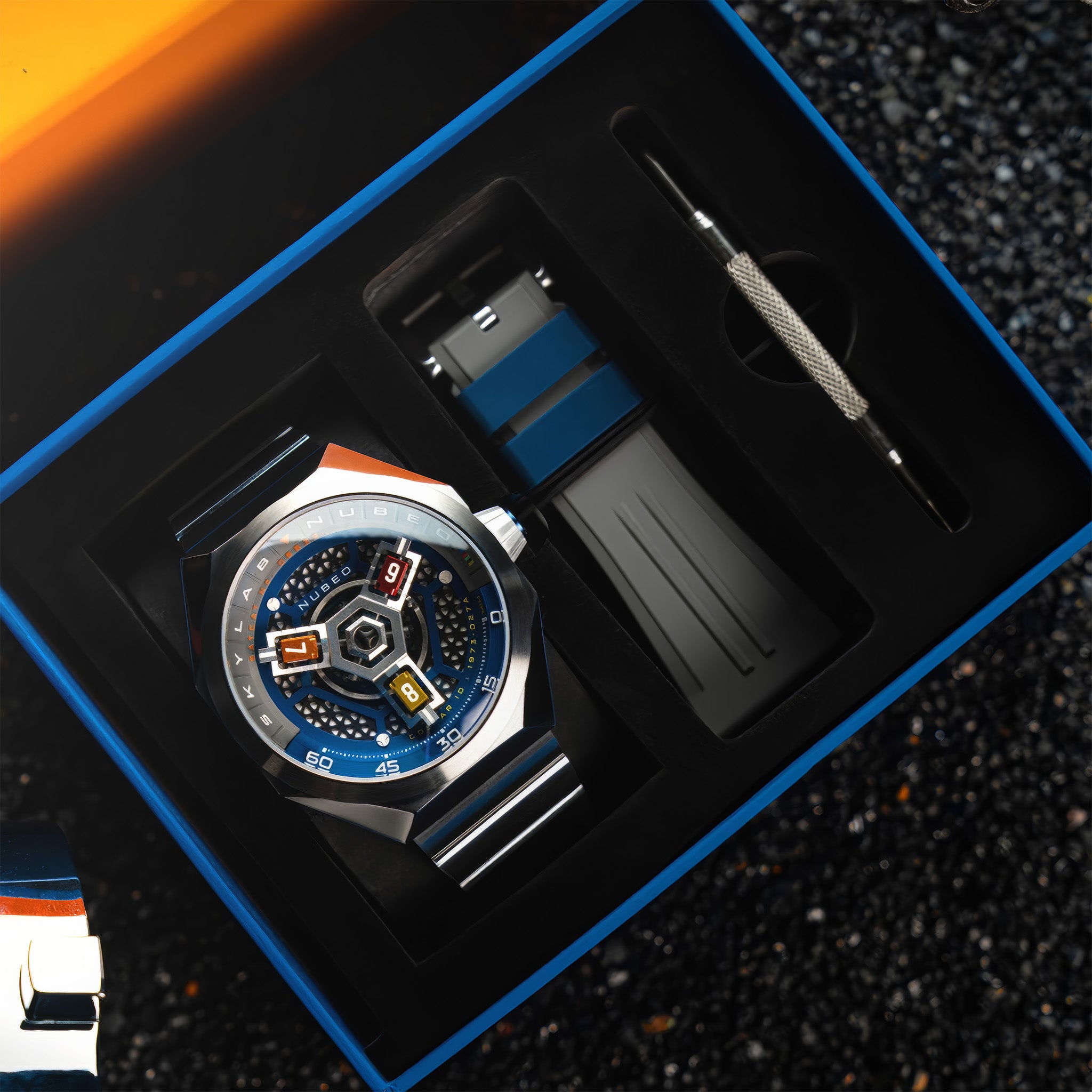 Skylab Automatic Kol Saati | Grey Blue