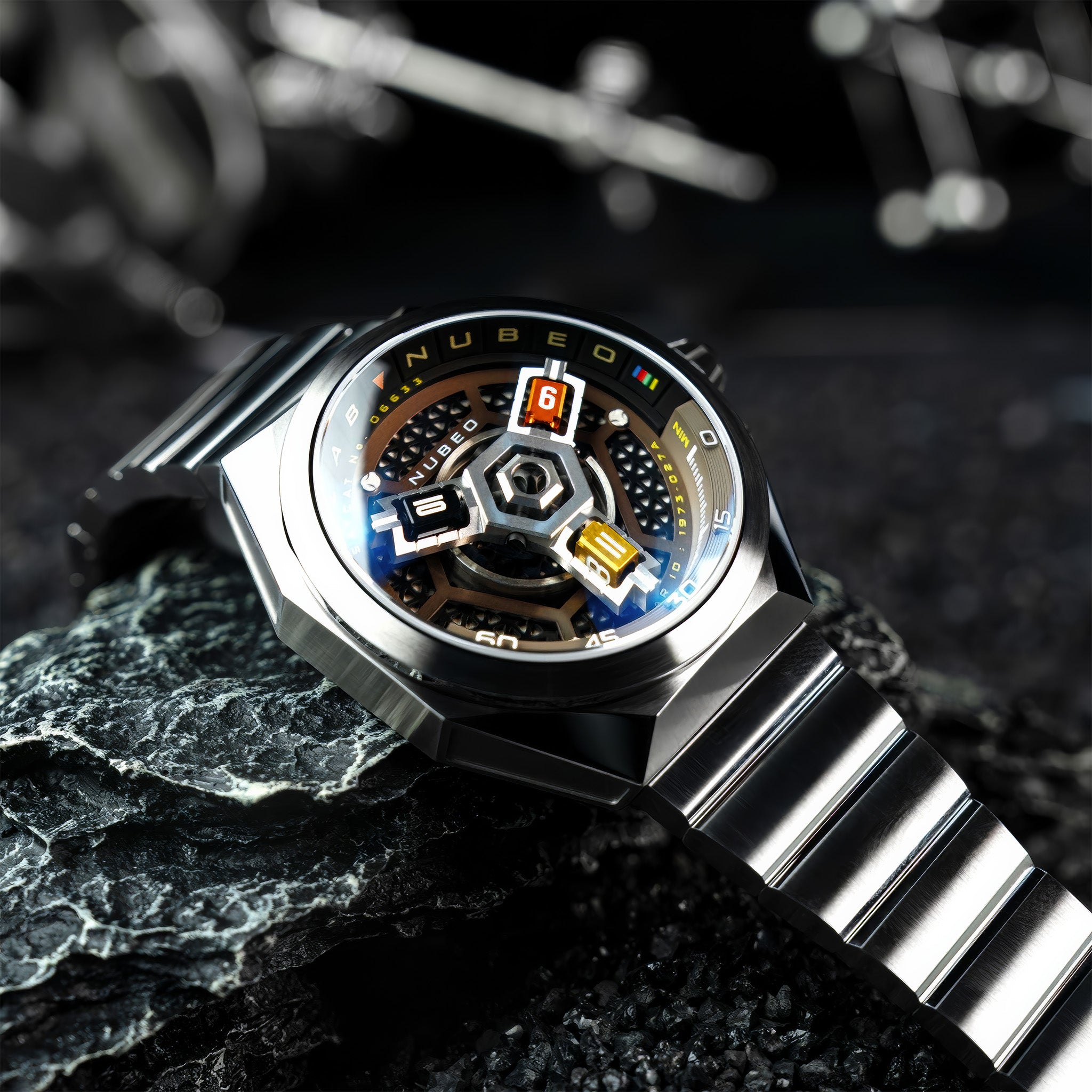 Skylab Automatic Kol Saati | Black Brown