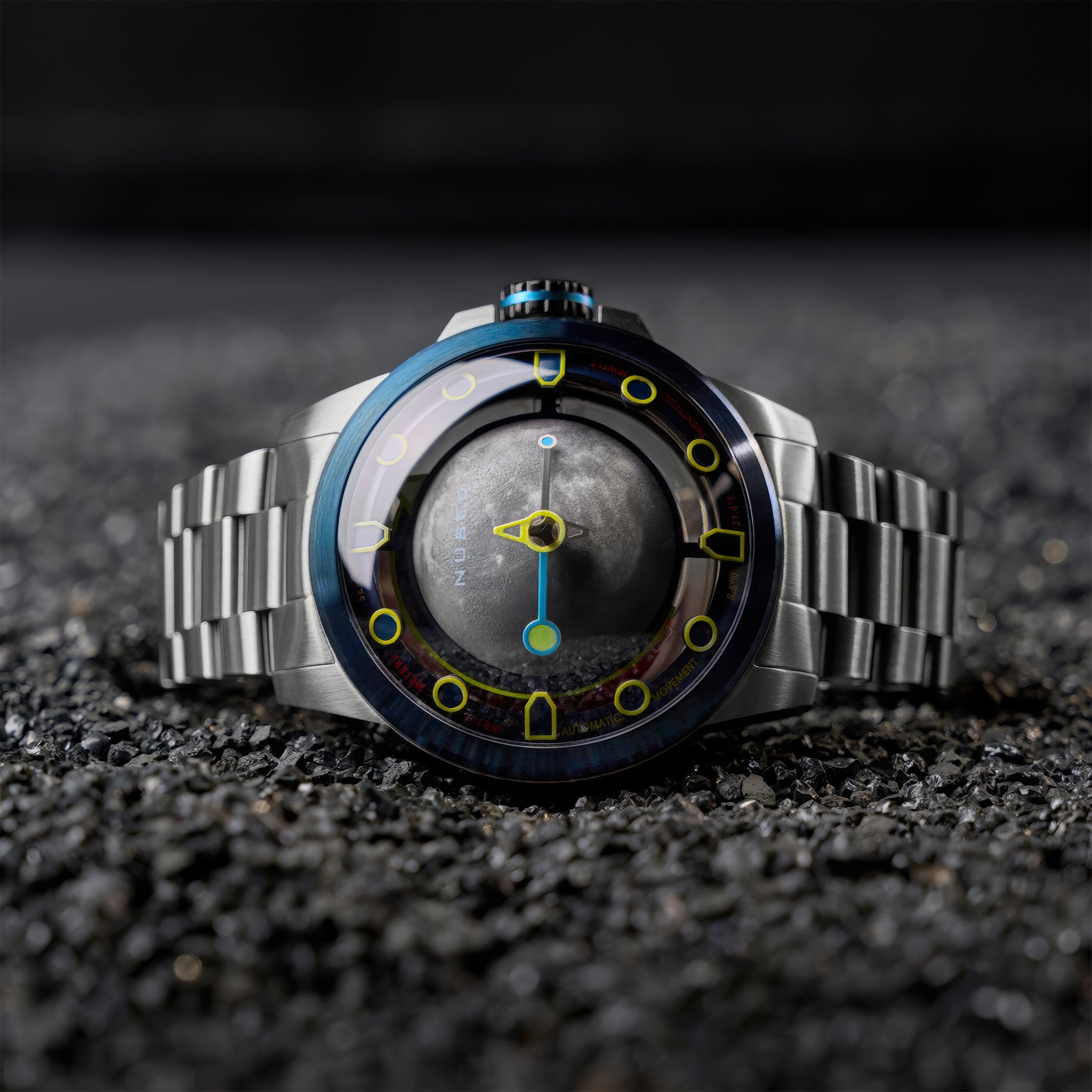Tranquility Automatic Limited Edition Kol Saati | Crescent Blue