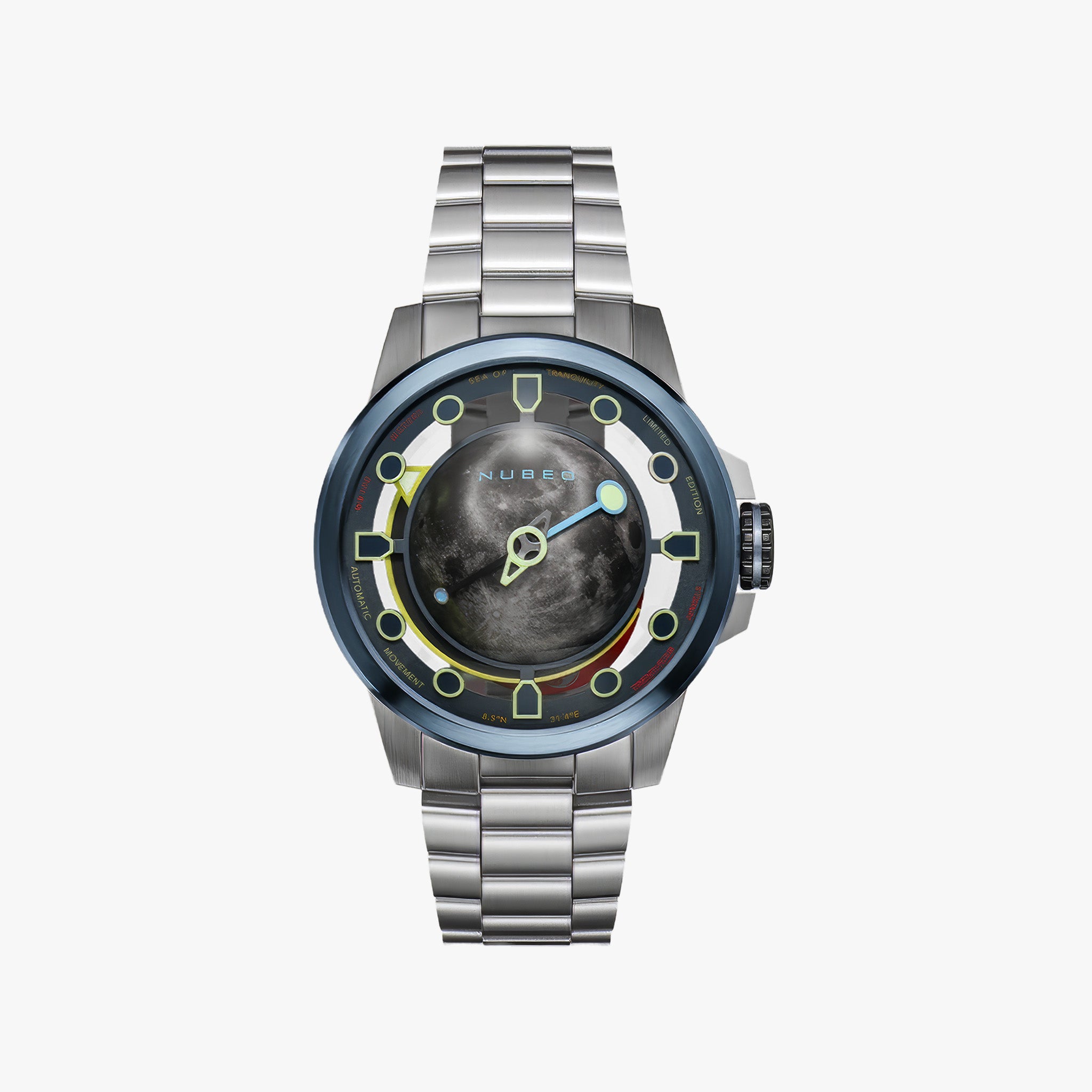 Tranquility Automatic Limited Edition Kol Saati | Crescent Blue