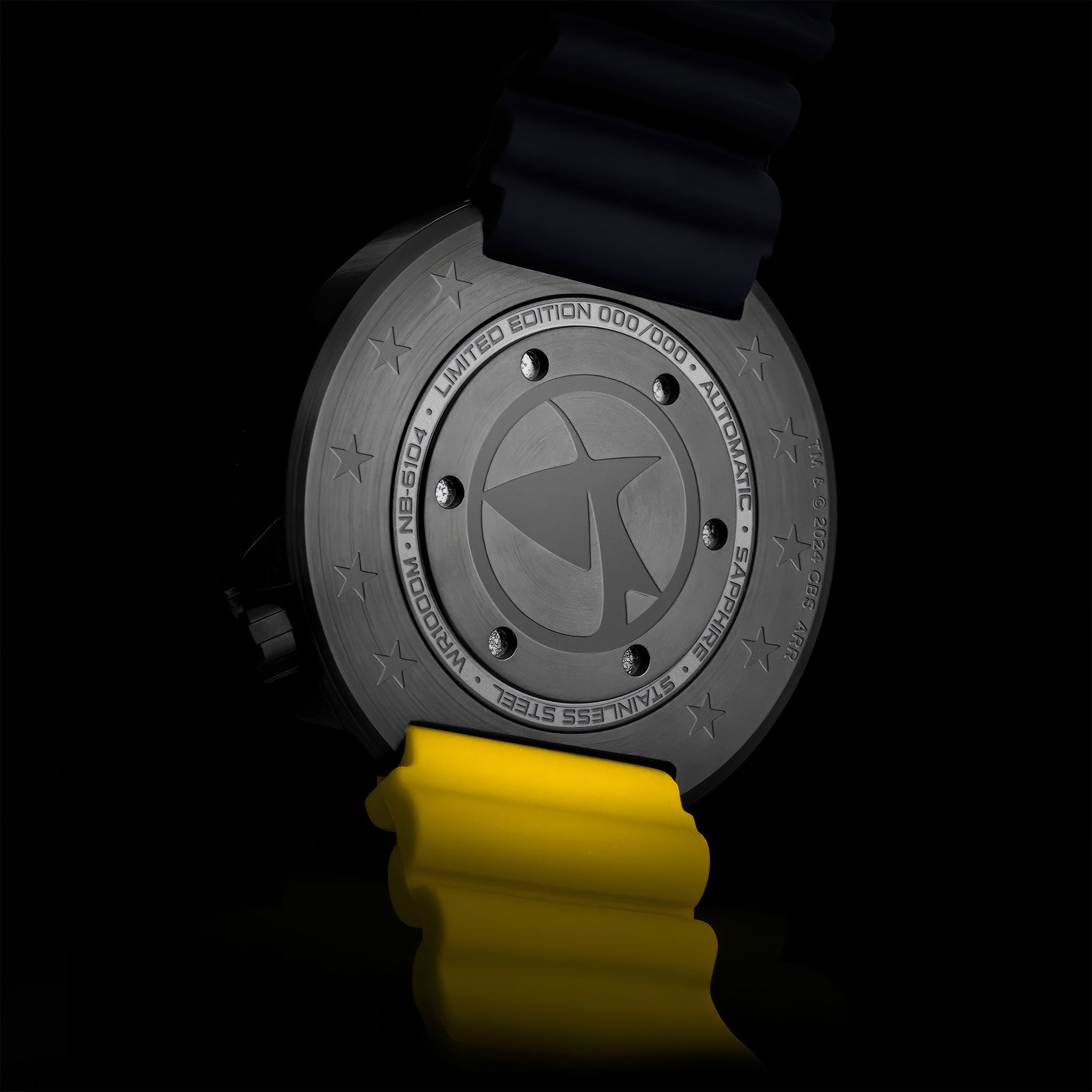 Nubeo Ventana Automatic Star Trek Starfleet Limited Edition Kol Saati | Command Yellow