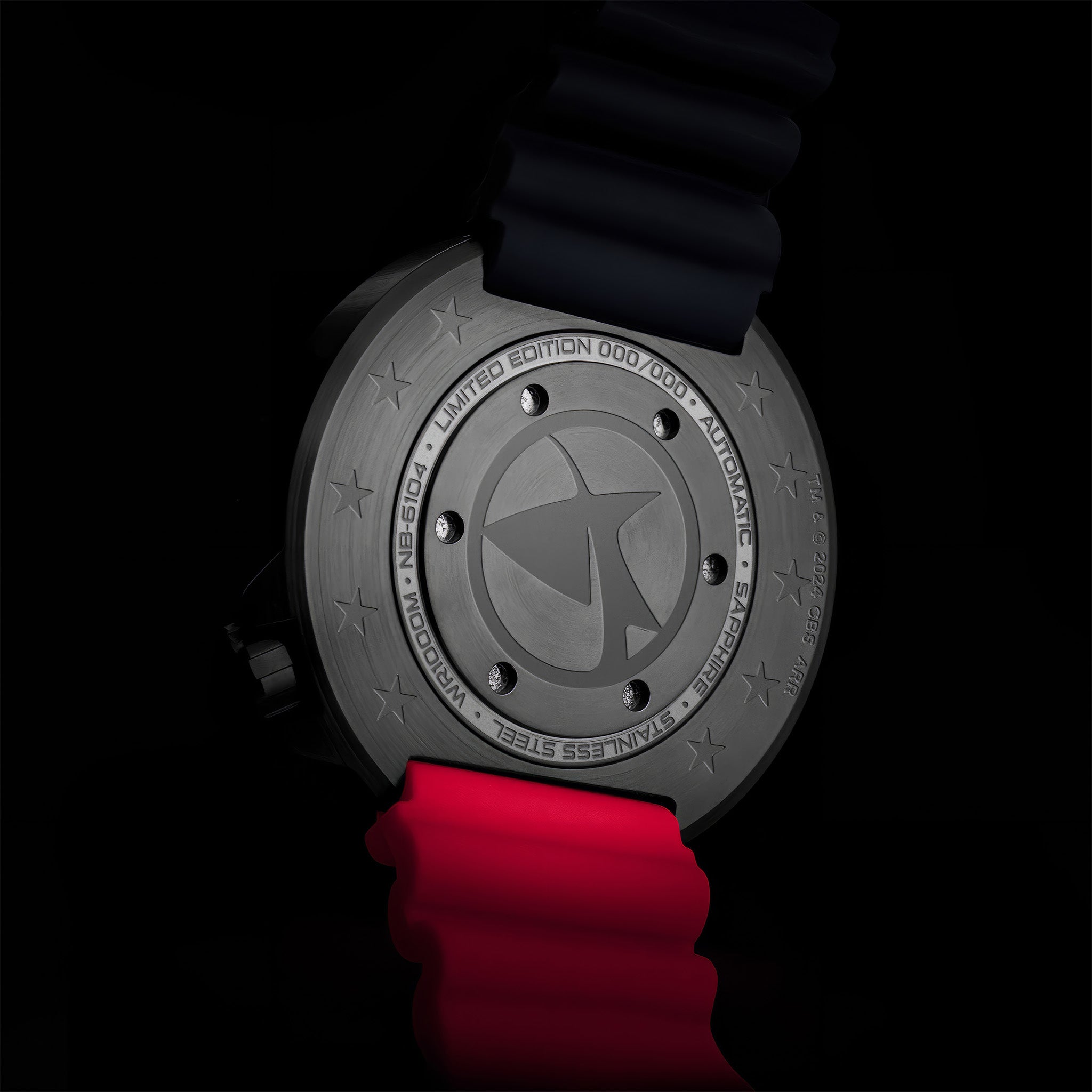 Nubeo Ventana Automatic Star Trek Starfleet Limited Edition Kol Saati | Ops Red