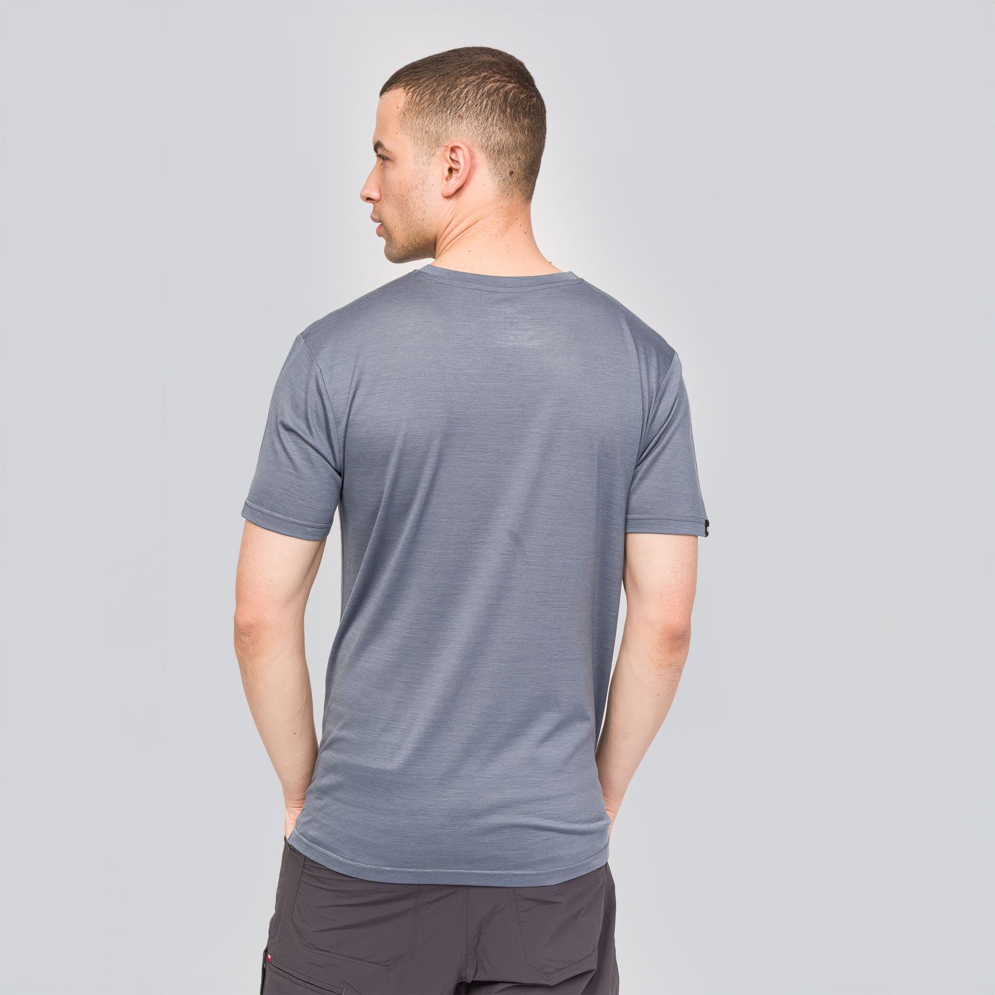 ODS Sportswear gri All-Season Merino T-Shirt 135 gr