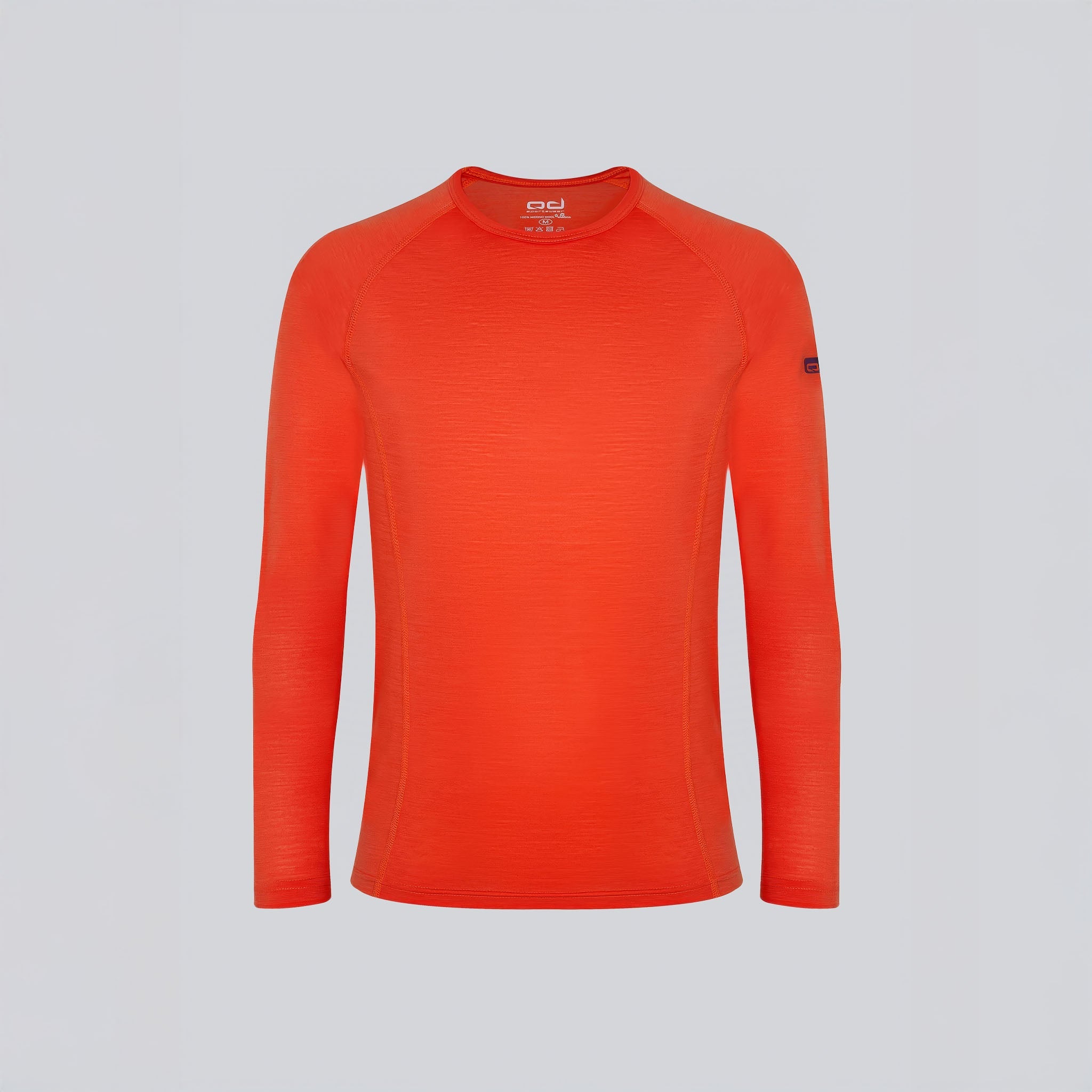 All-Season Merino Uzun Kollu T-Shirt 135 gr | Mandarin