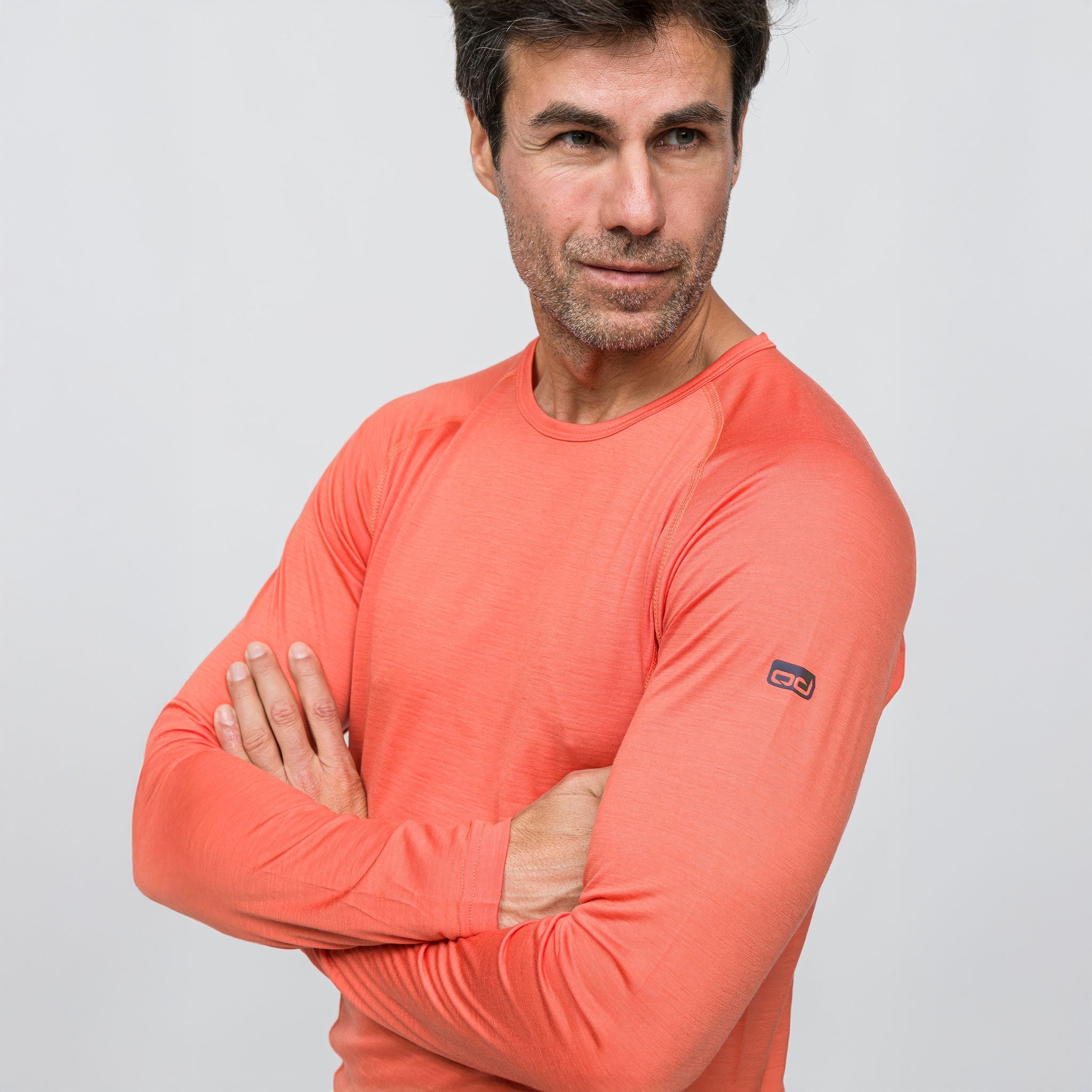 All-Season Merino Uzun Kollu T-Shirt 135 gr | Mandarin