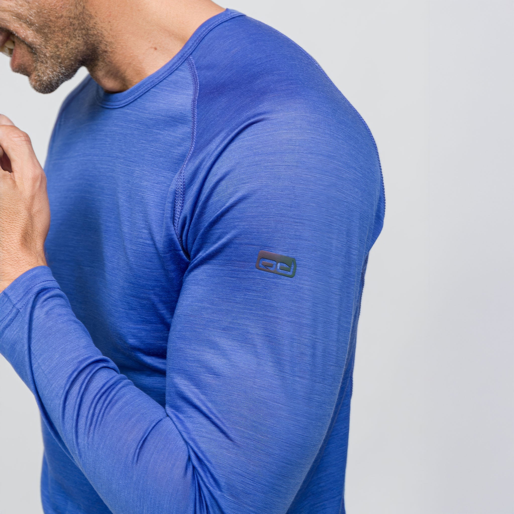 All-Season Merino Uzun Kollu T-Shirt 135 gr | Mavi