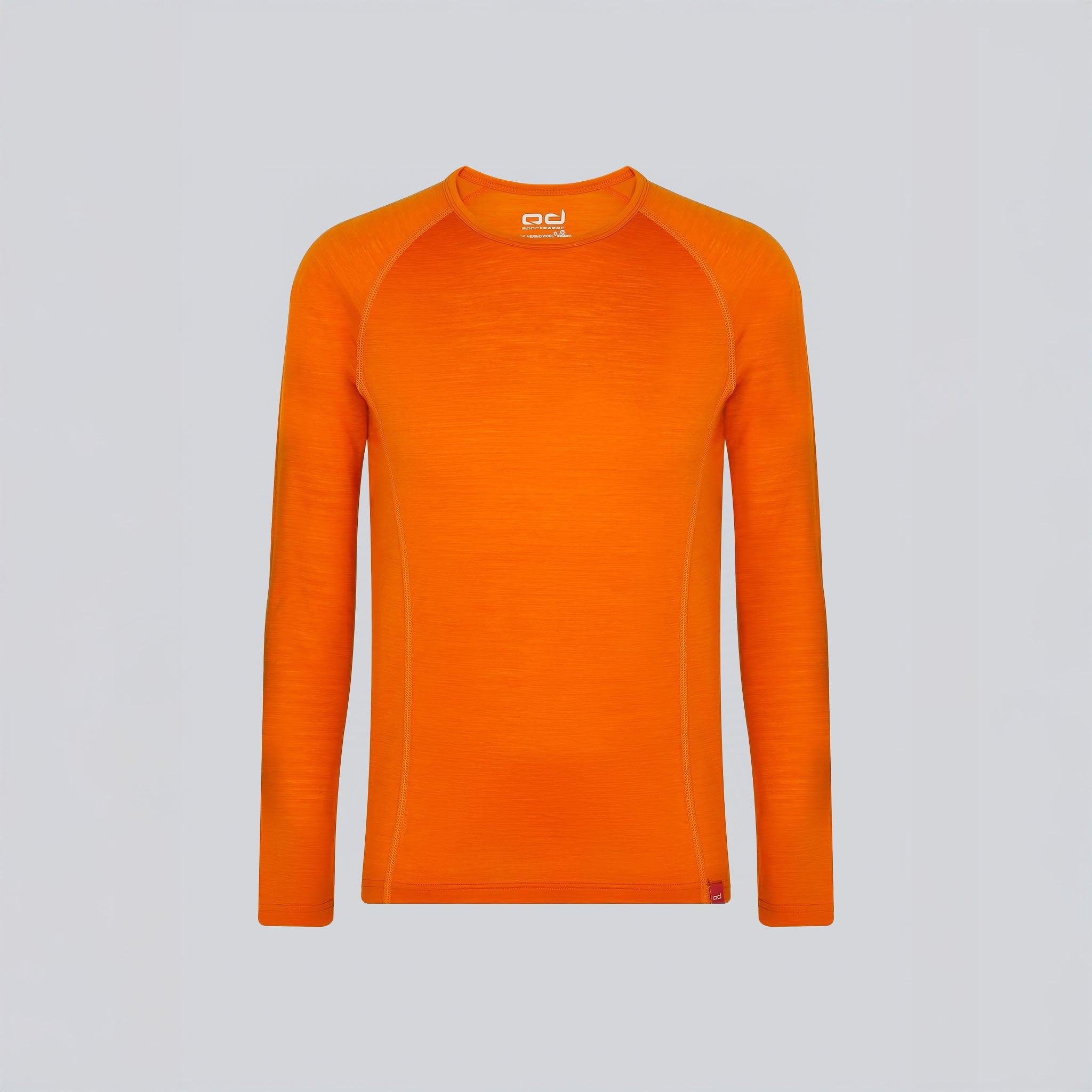 All-Season Merino Uzun Kollu T-Shirt 135 gr | Turuncu