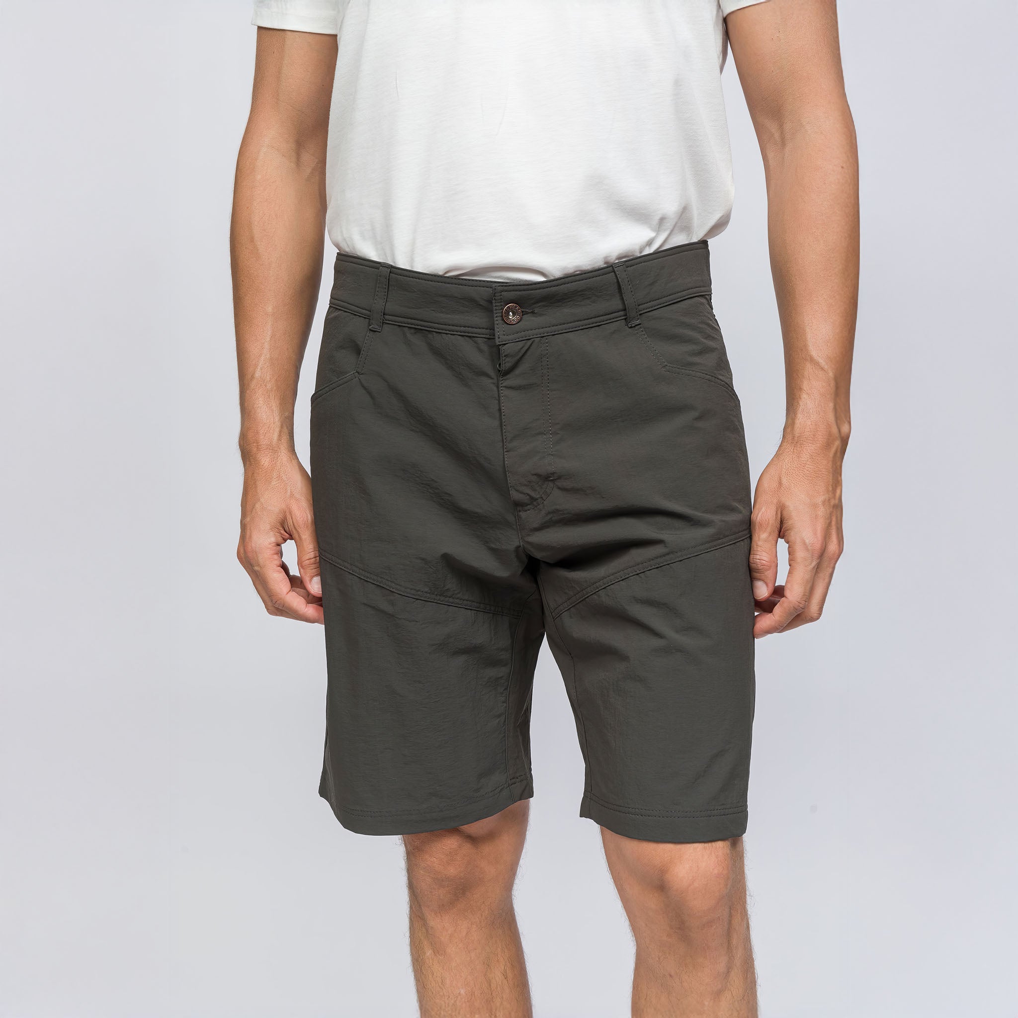 All-Time Şort Derin Orman rengi – erkek outdoor ve spor şortu