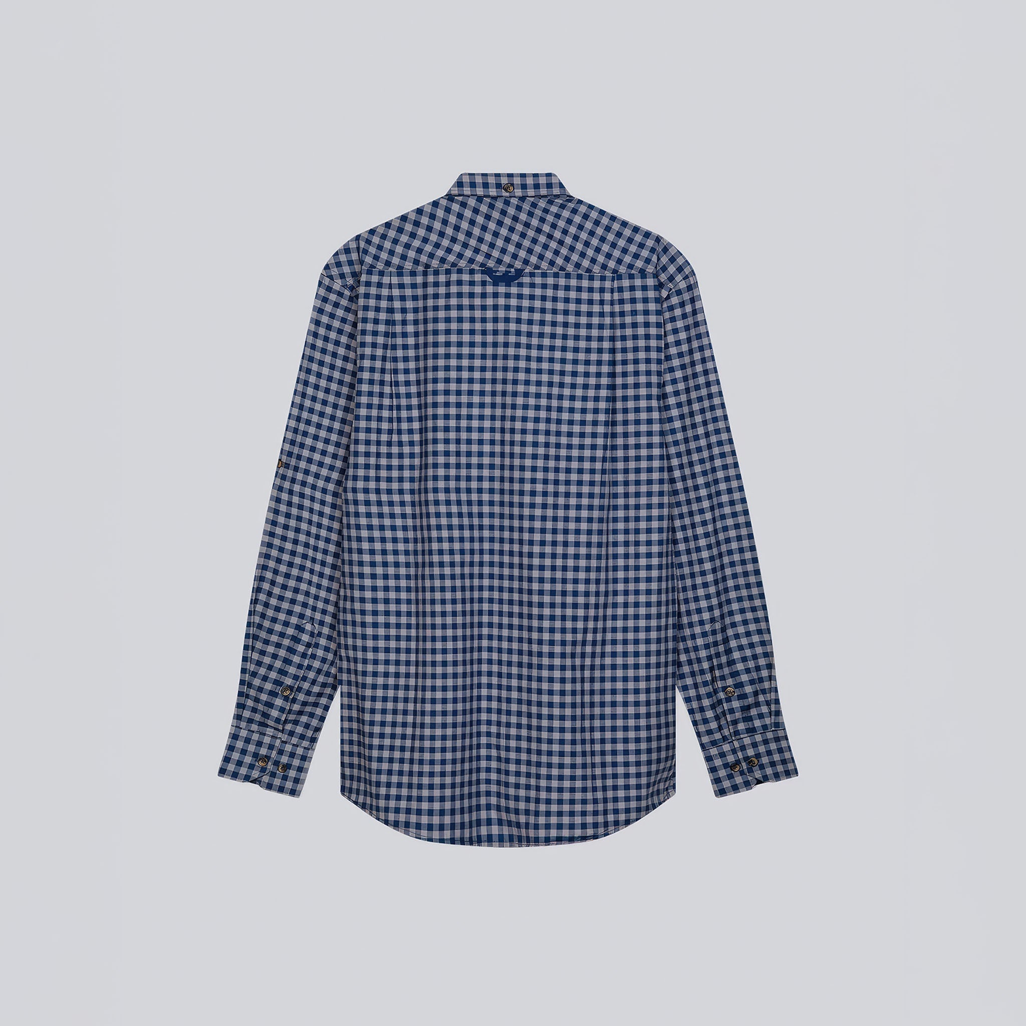 SPRG Flannel Gömlek Pamuk | Mavi Lacivert Ekose