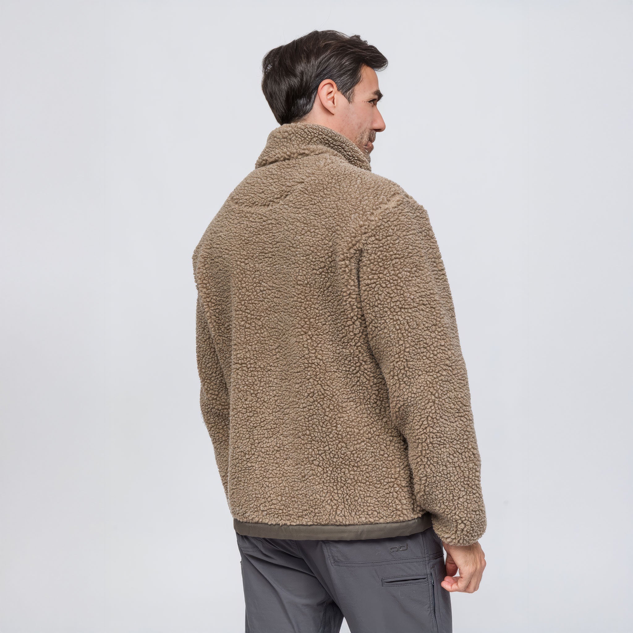 Sherpa Yün Ceket Lambswool