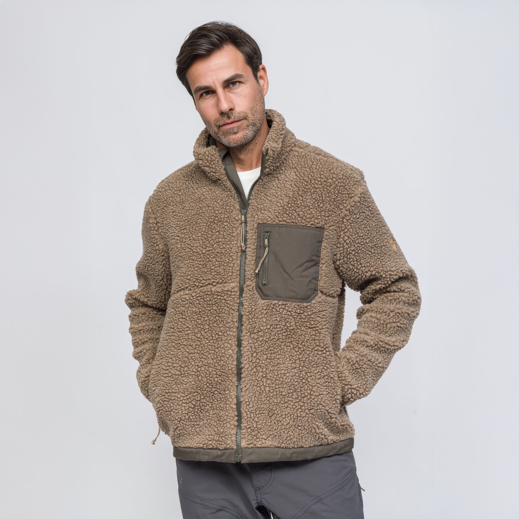 Sherpa Yün Ceket Lambswool