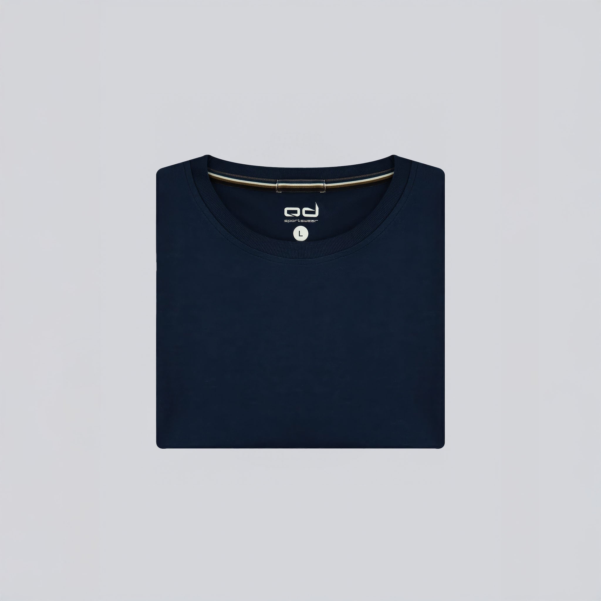 Soft Tees Basic T-Shirt %100 Pamuk | Lacivert