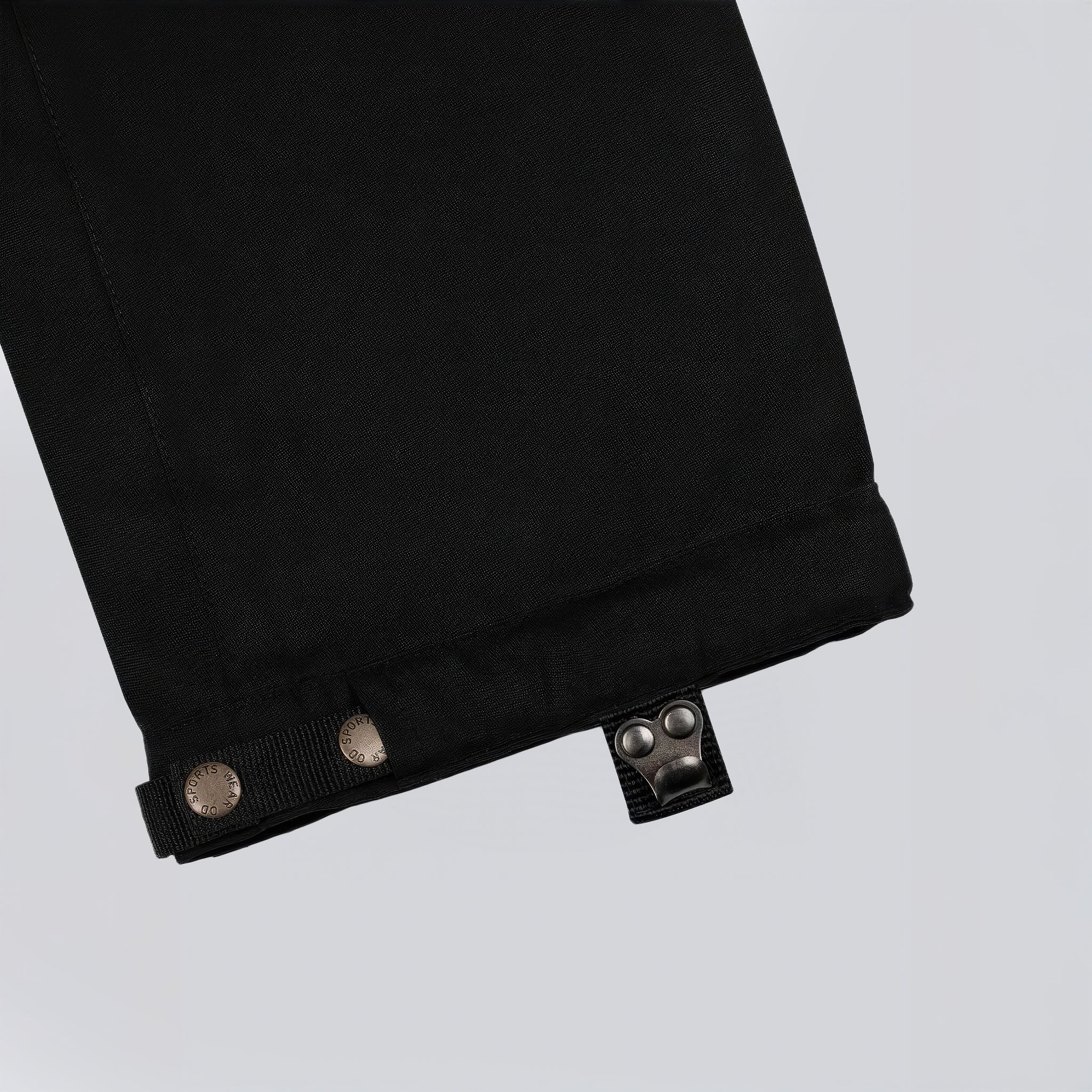 TREK Dayanıklı Modüler 2'si bir arada Teknik Outdoor Pantolon | Siyah