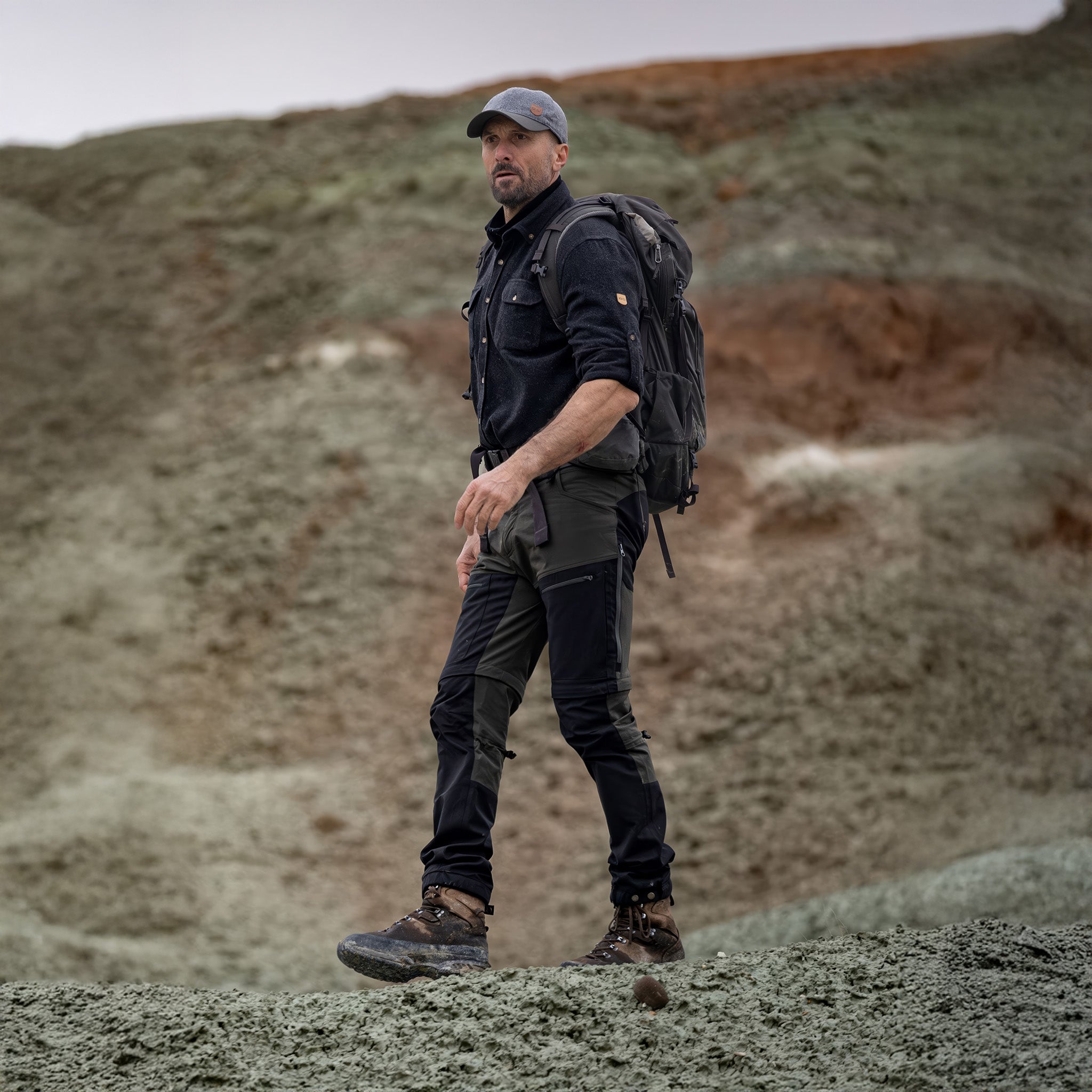 Crafter Oduncu Gömleği Yumuşak Tuşe | Antrasit