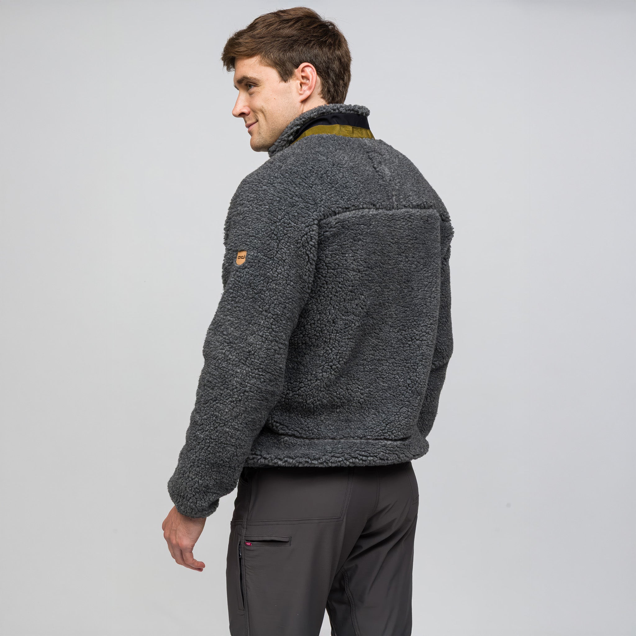 Sherpa Yün Ceket Lambswool | Antrasit
