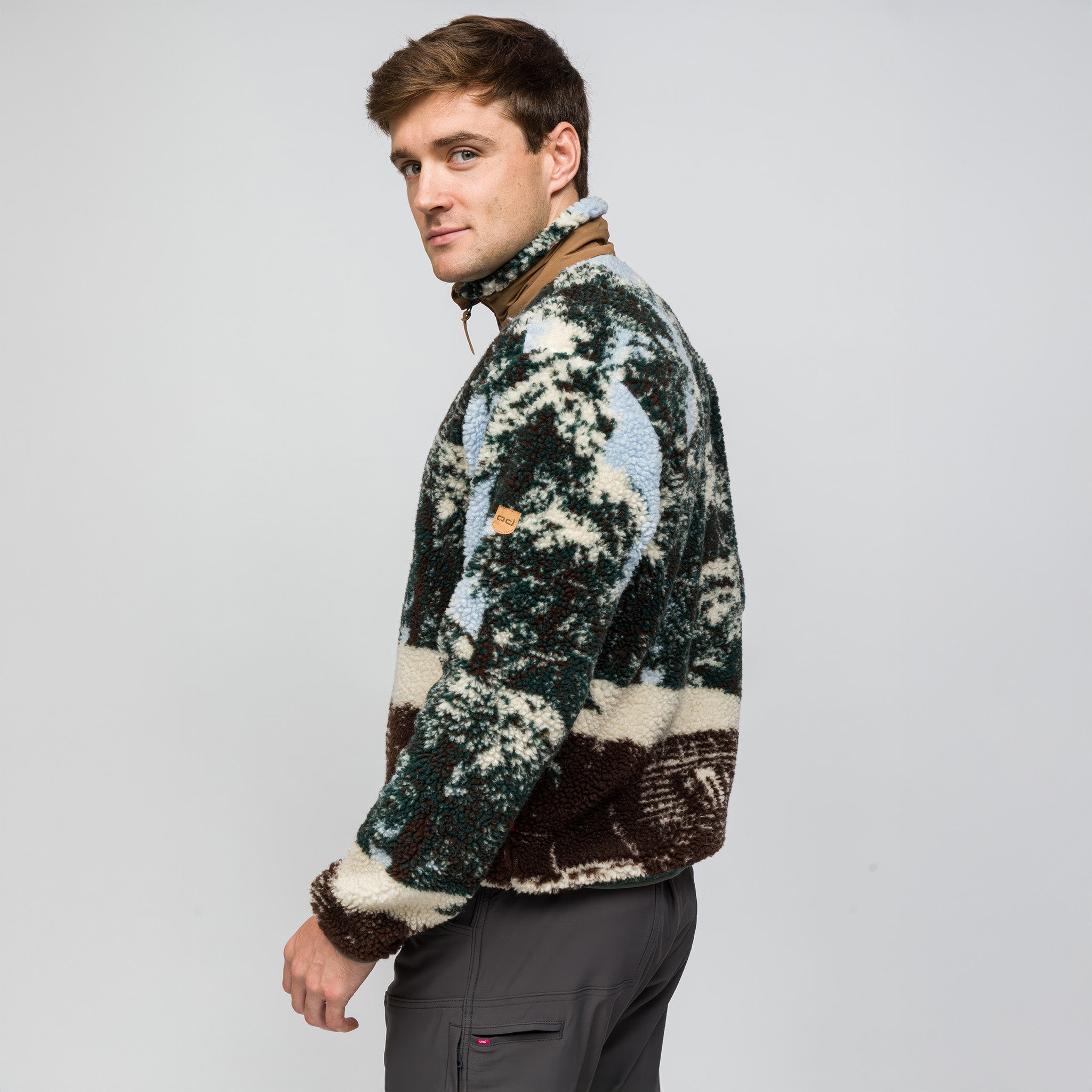 Sherpa Yün Ceket Lambswool | Serdar Kılıç Dağ Evi Serisi | Limited Edition