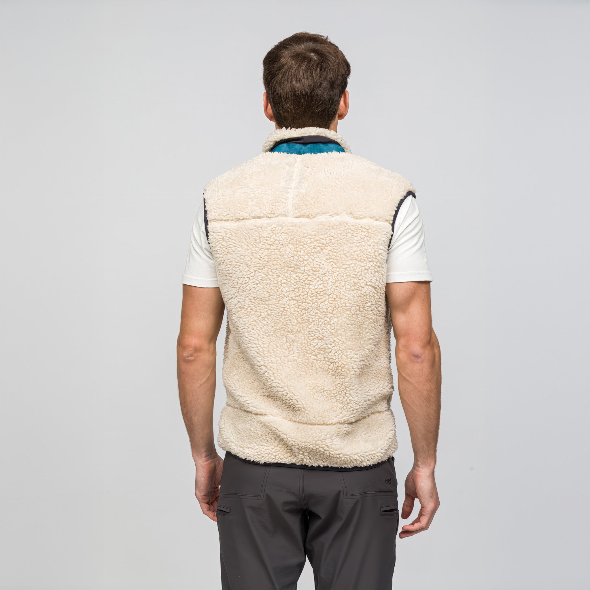 Sherpa Yün Yelek Lambswool | Krem Rengi