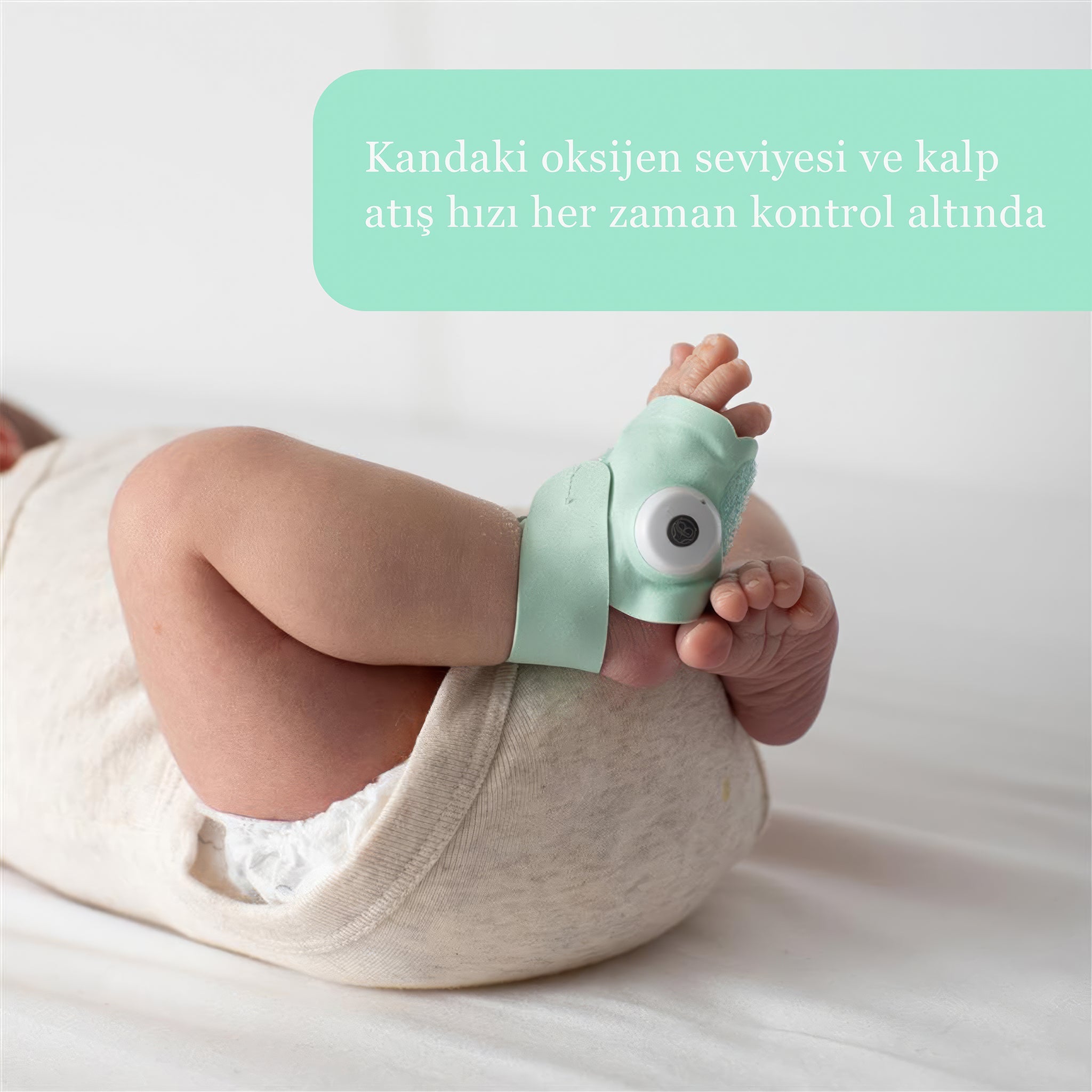 Smart Sock 3 | Akıllı Çorap 3 | 0-18 ay | Gül Kurusu