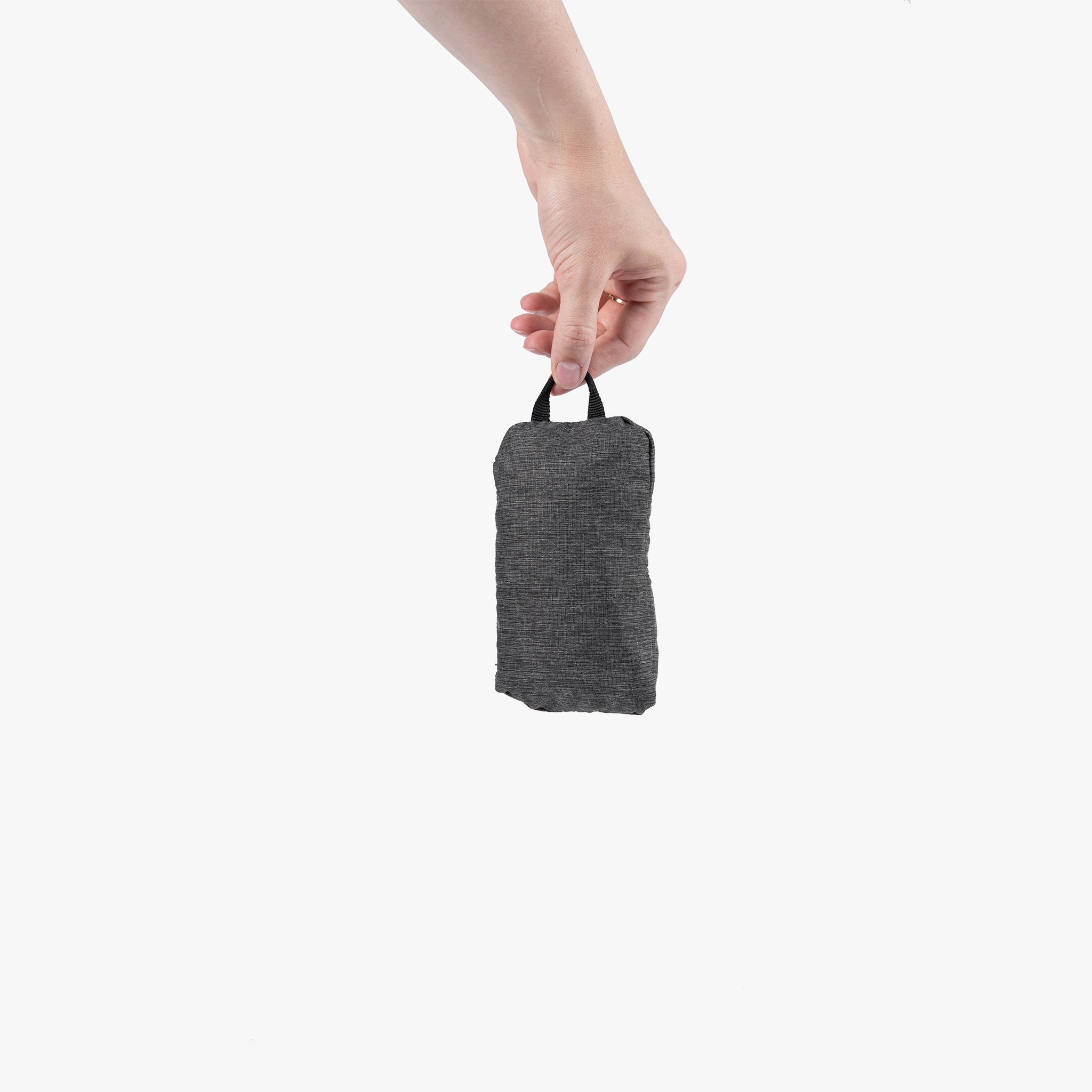 Packable Tote | Katlanabilir Omuz Çantası | Charcoal