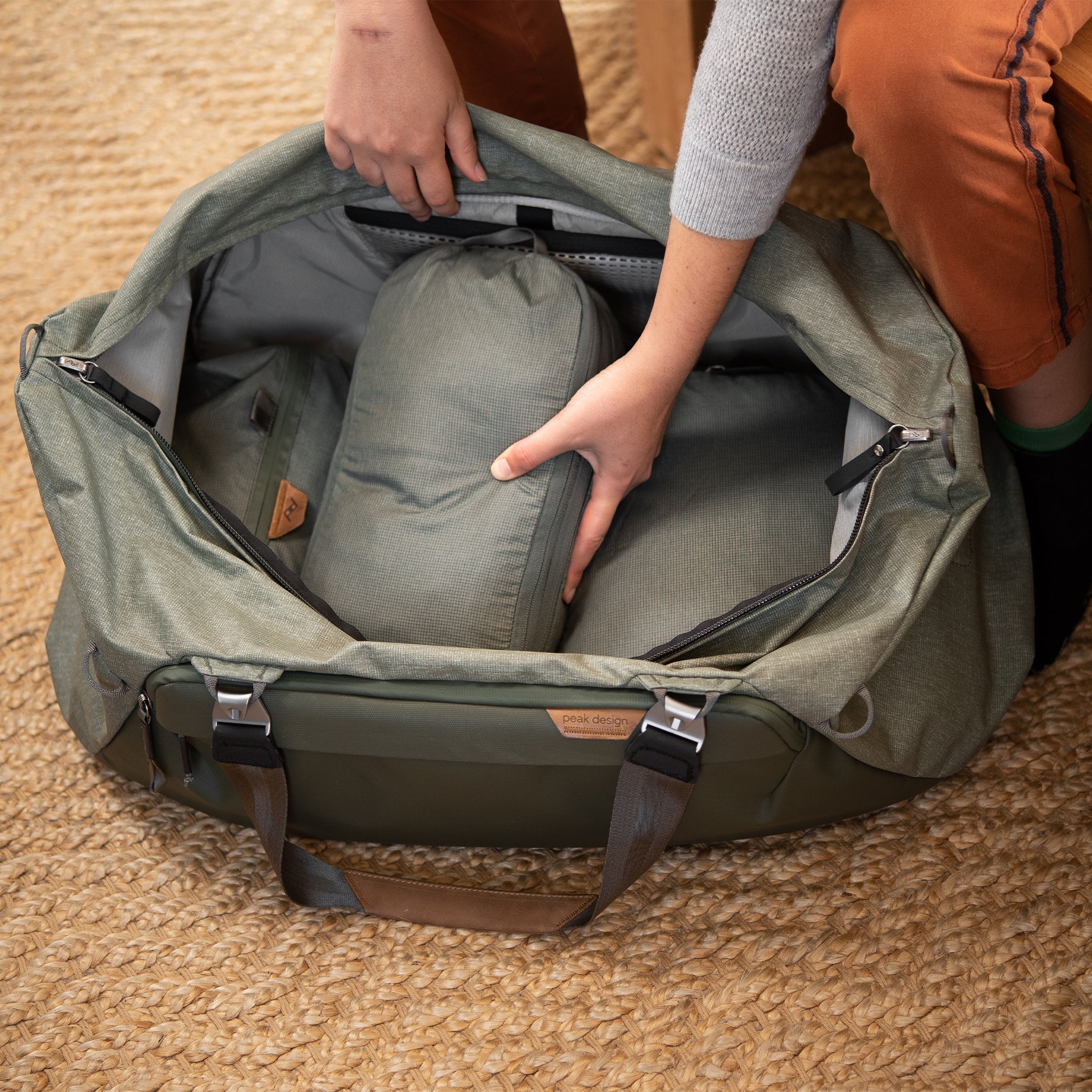 Packing Cube Düzenleyici Çanta | Medium | Sage