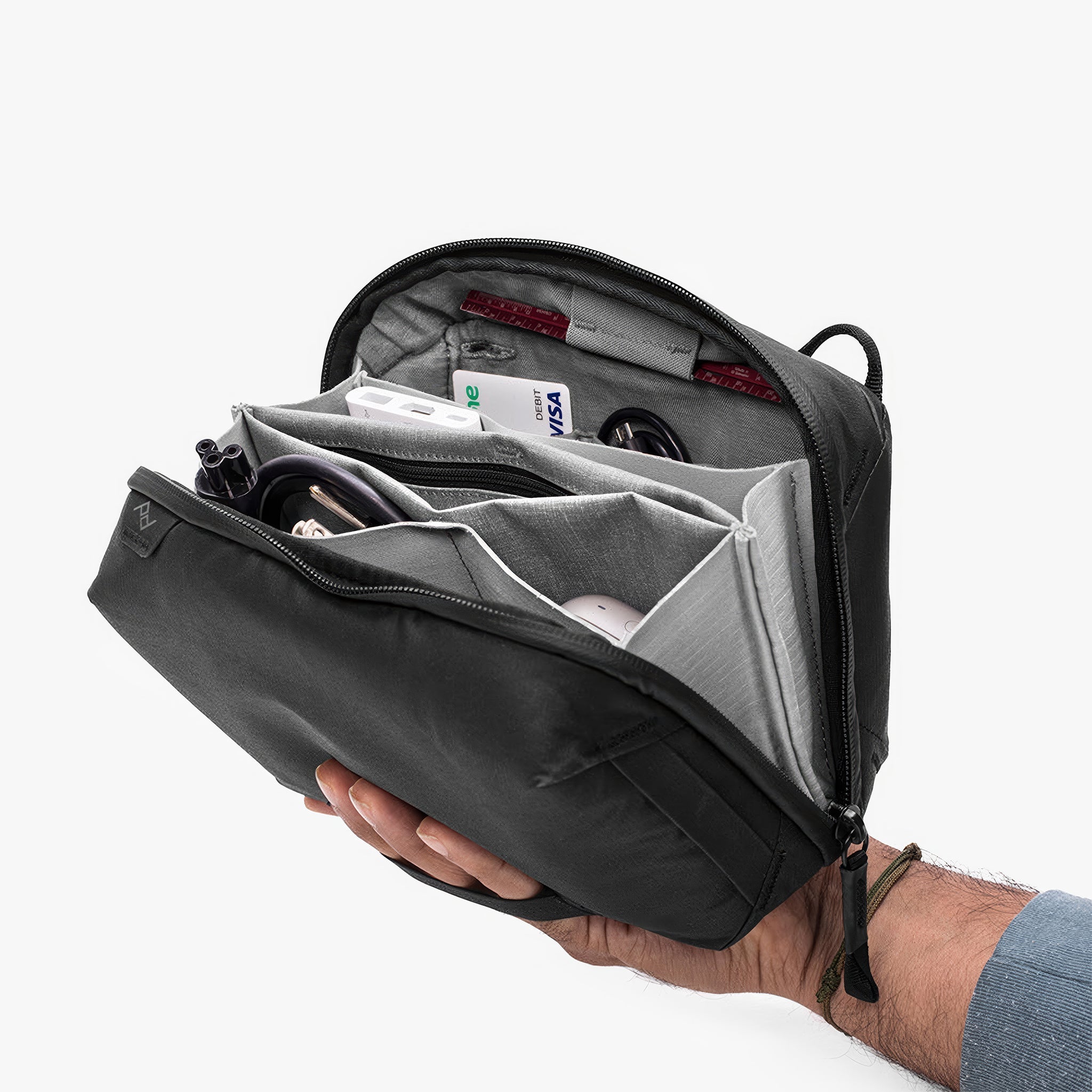 Tech Pouch Düzenleyici Çanta | Regular | Black