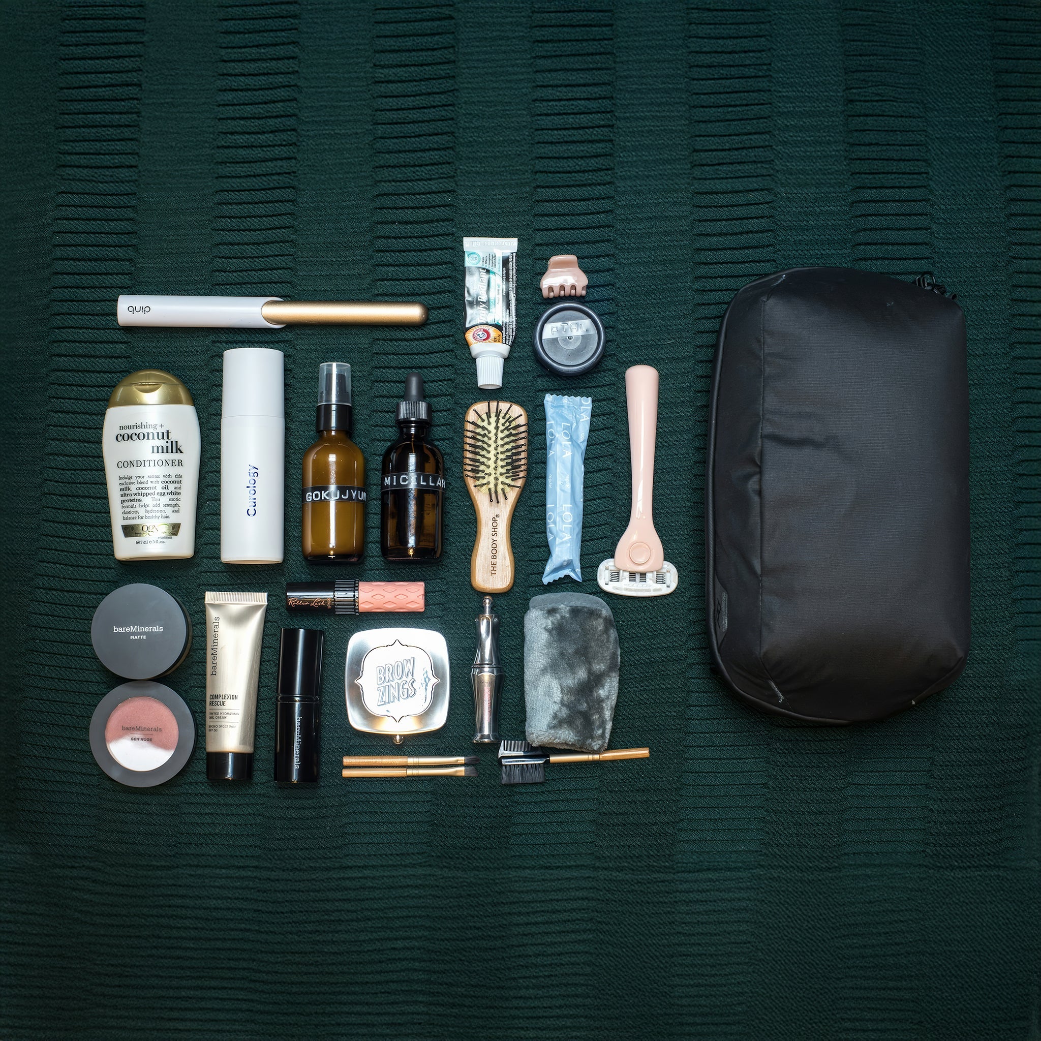 Wash Pouch Düzenleyici Banyo Çantası | Regular | Black