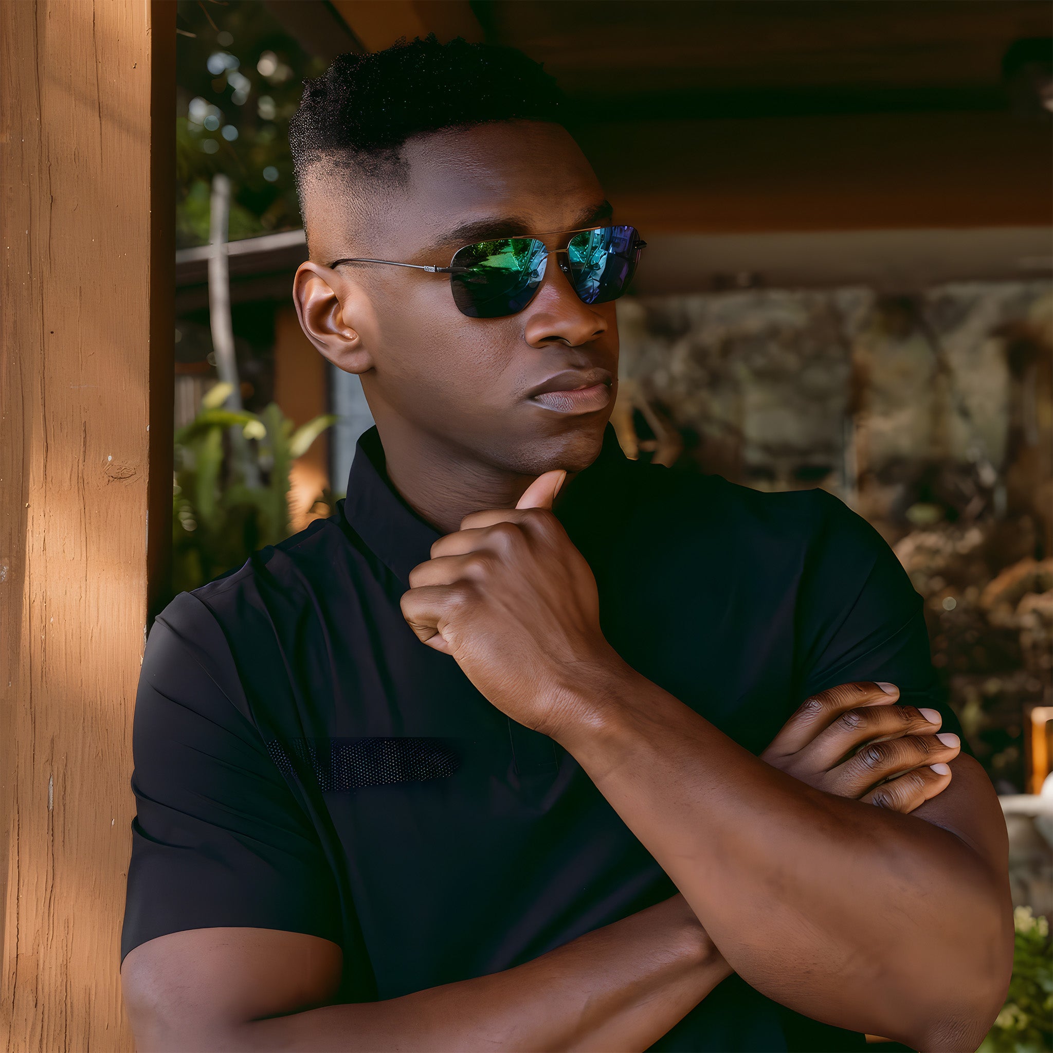 Air 3 Polarize Güneş Gözlüğü | Shiny Gold | Champagne