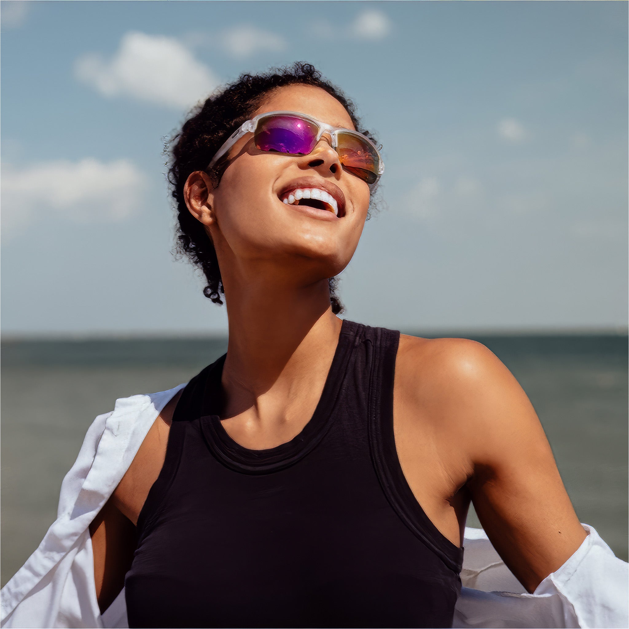 Crux N Polarize Güneş Gözlüğü | Matte Crystal | Spectra