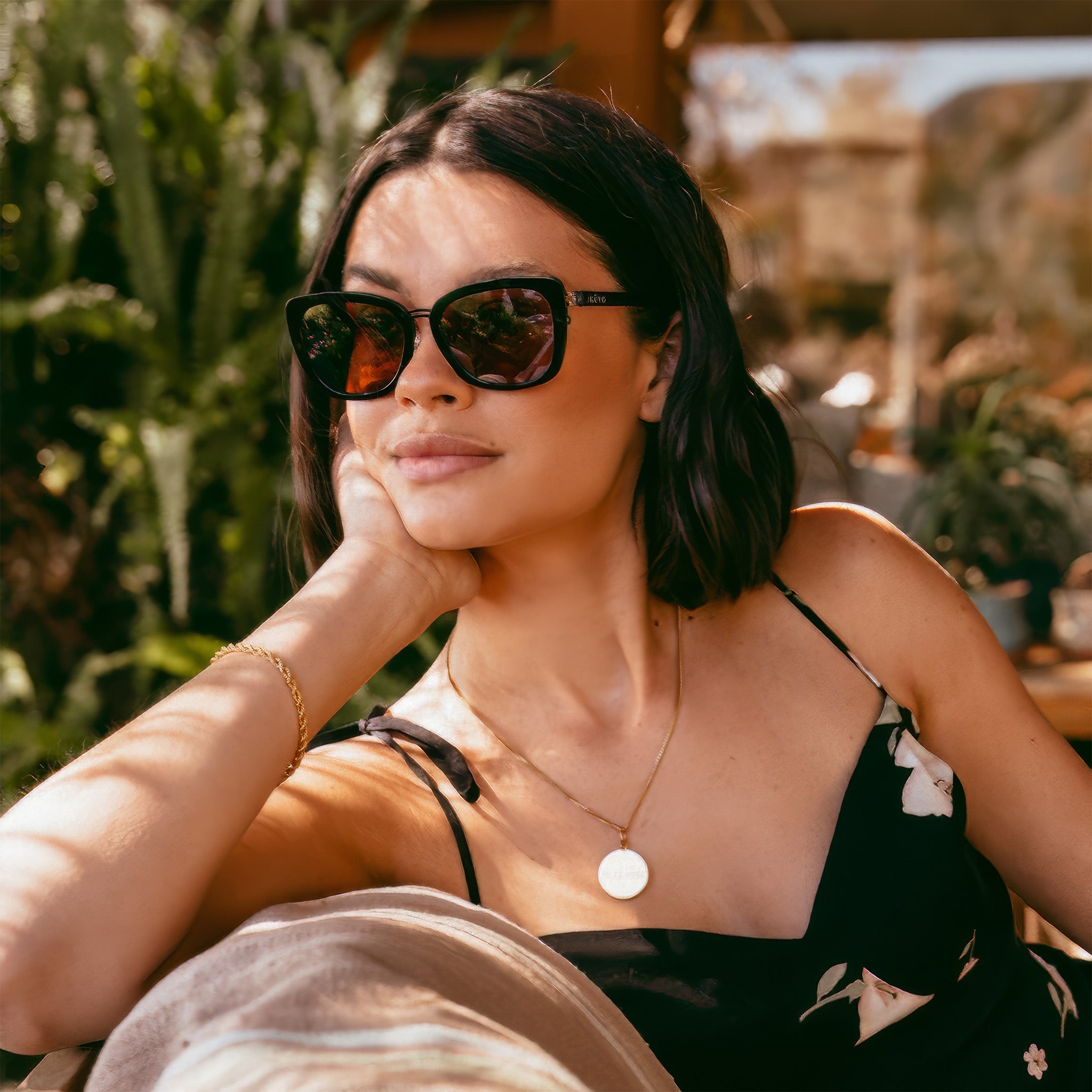 Eva Polarize Güneş Gözlüğü | Tortoise | Graphite