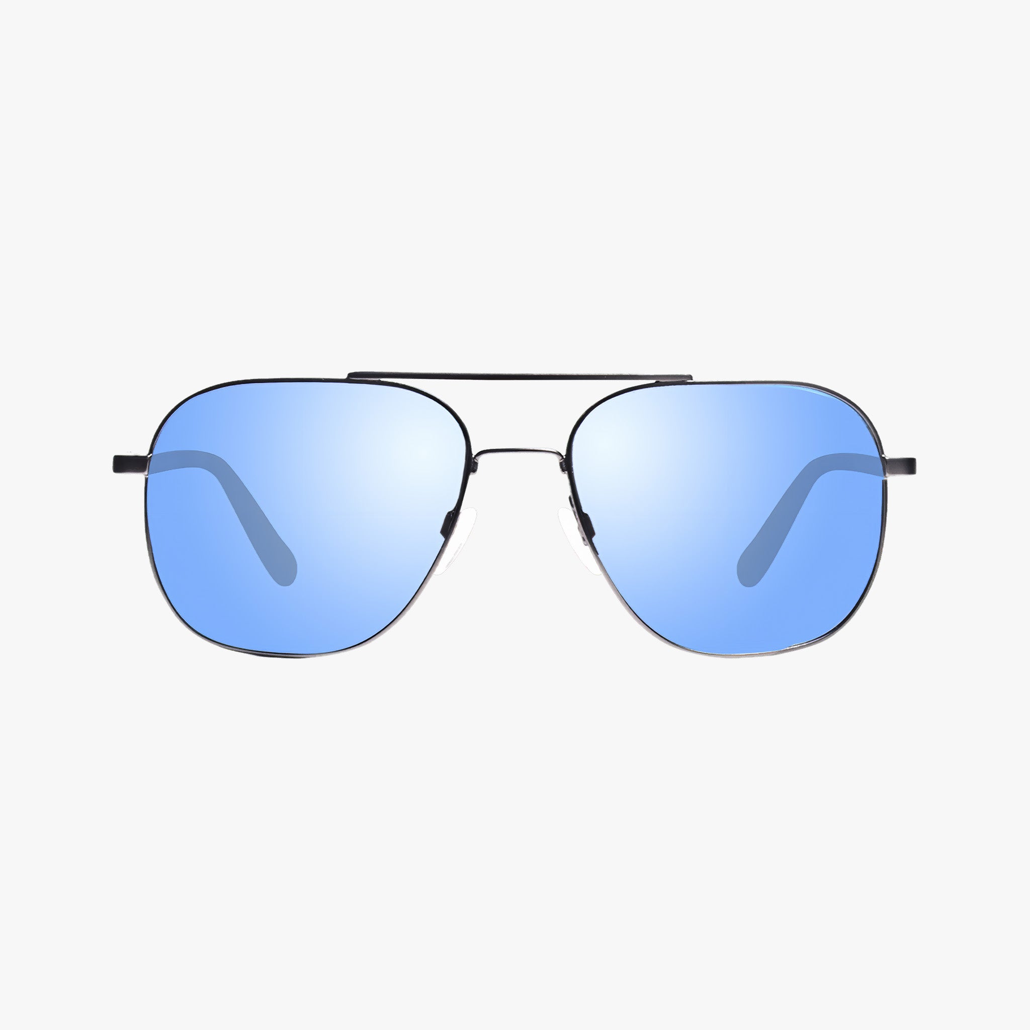 Logan Polarize Güneş Gözlüğü | Satin Gunmetal | Blue Water