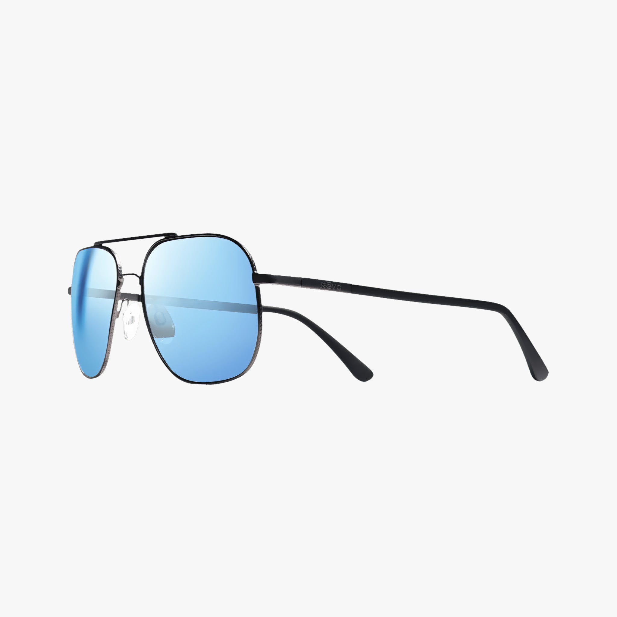 Logan Polarize Güneş Gözlüğü | Satin Gunmetal | Blue Water