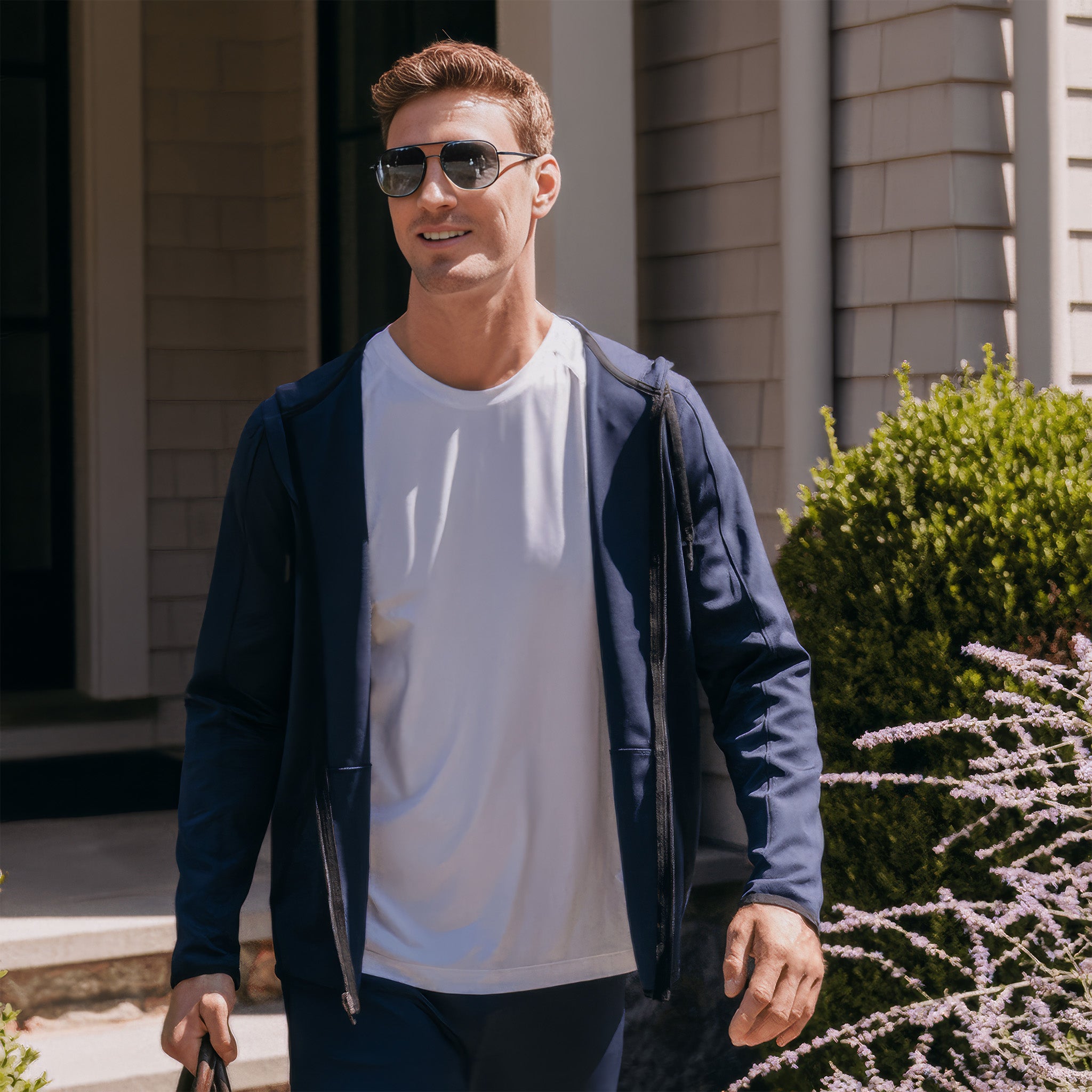 Logan Polarize Güneş Gözlüğü | Navy | Graphite