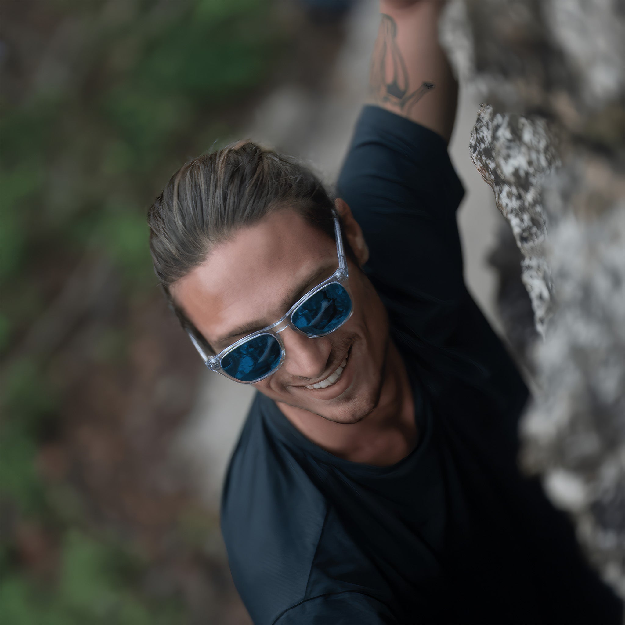 Tatum Polarize Güneş Gözlüğü | Shiny Crystal | H2O Heritage Blue