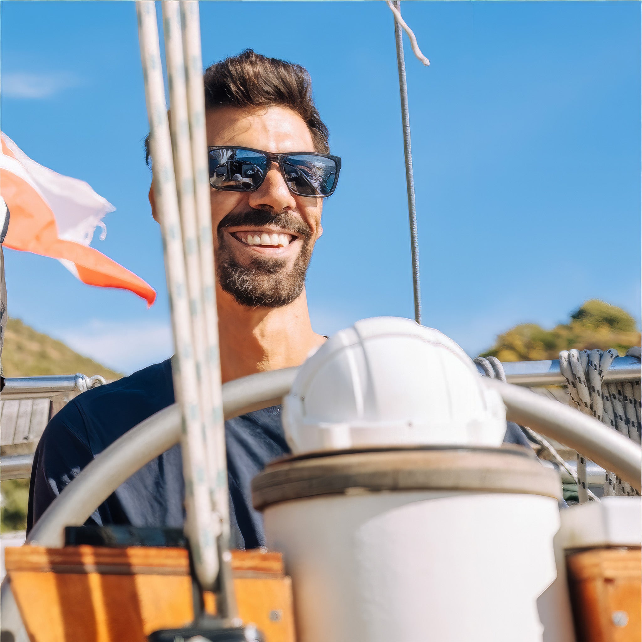 Winston Polarize Güneş Gözlüğü | Grey Horn | Graphite