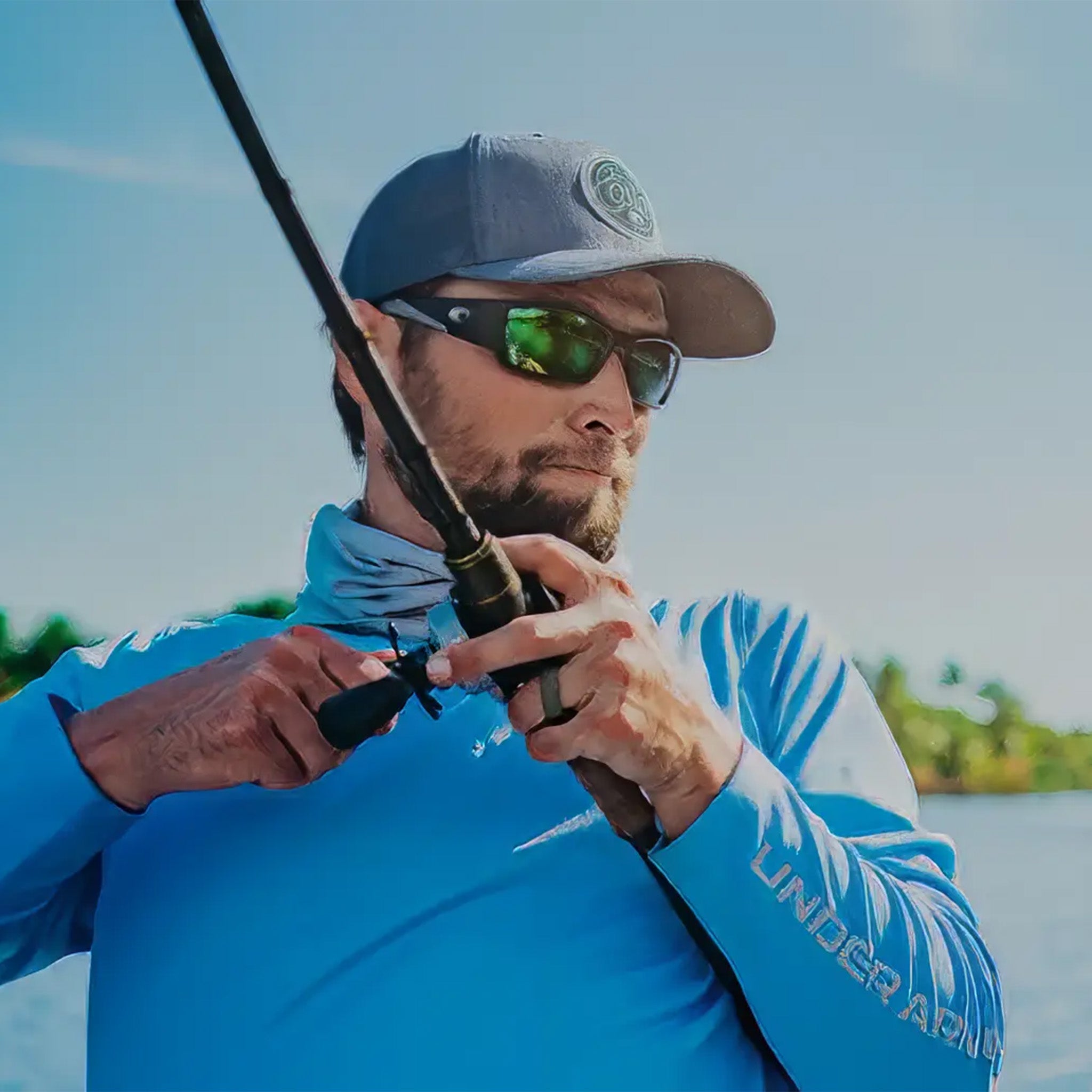 SAILFISH Polarize Güneş Gözlüğü | Matte Black | Shallow Water Green