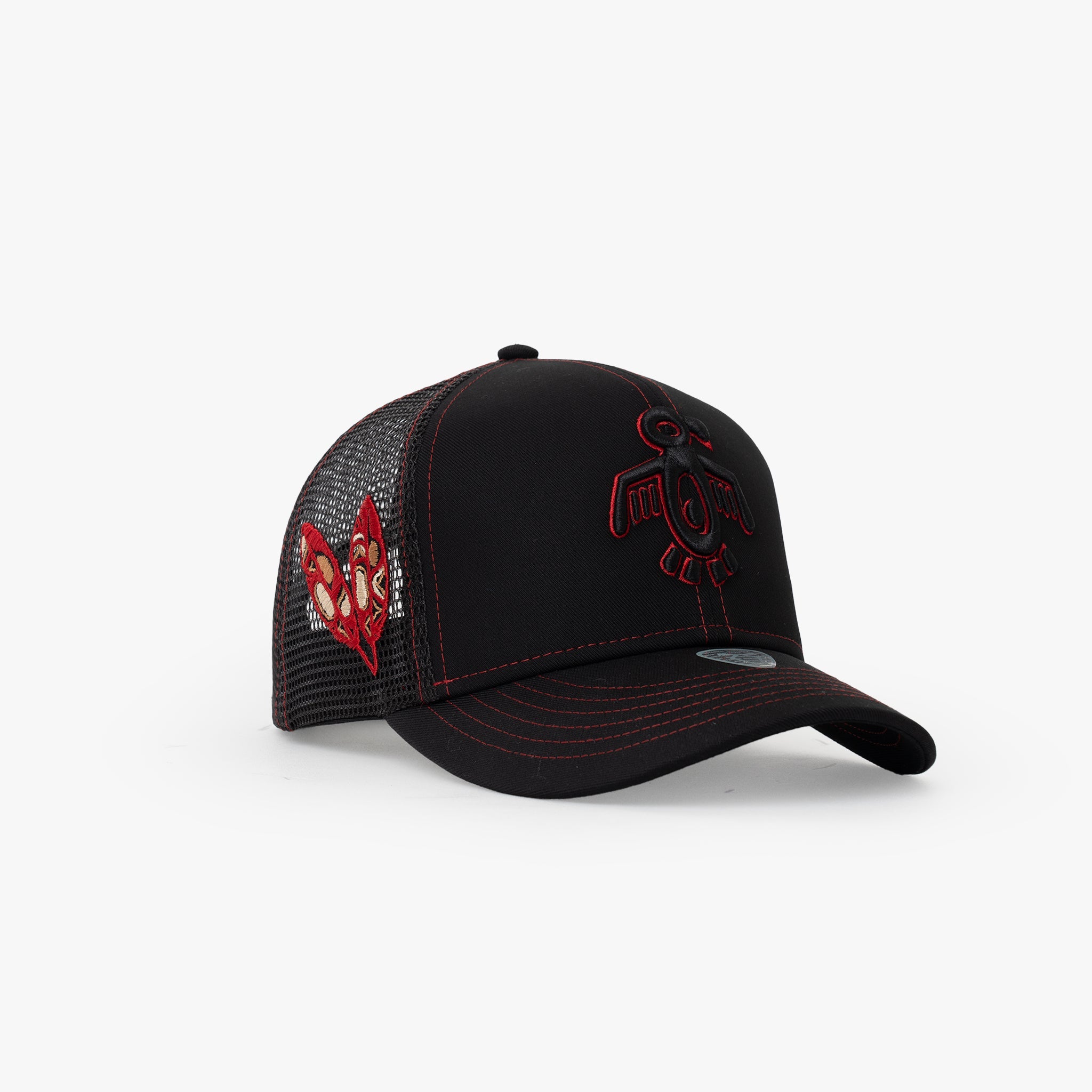 Baseball Şapka - The Indians Collection - Red Indian | Siyah/Kırmızı