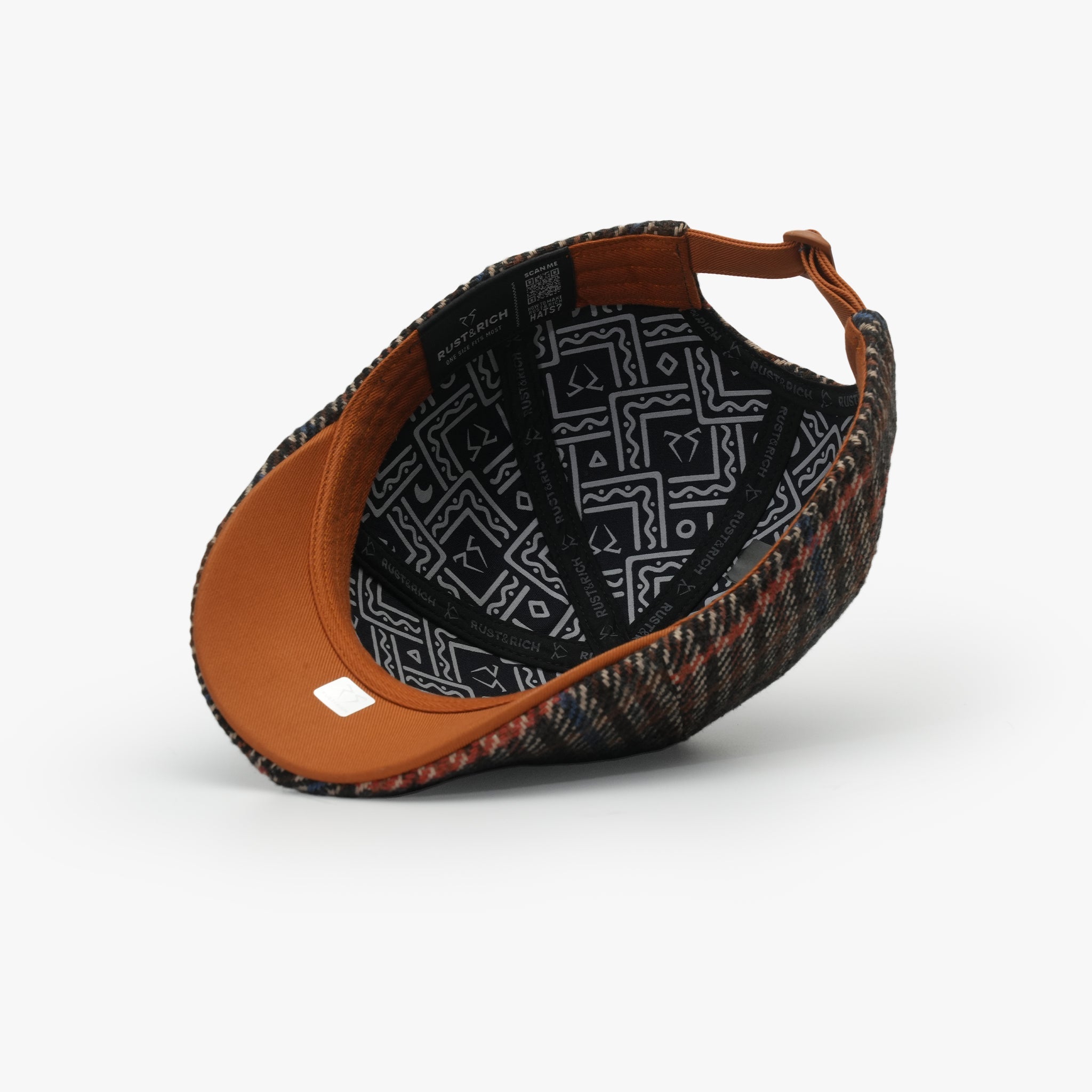 Casket Şapka - Urban Collection - Fishbone | Kahverengi