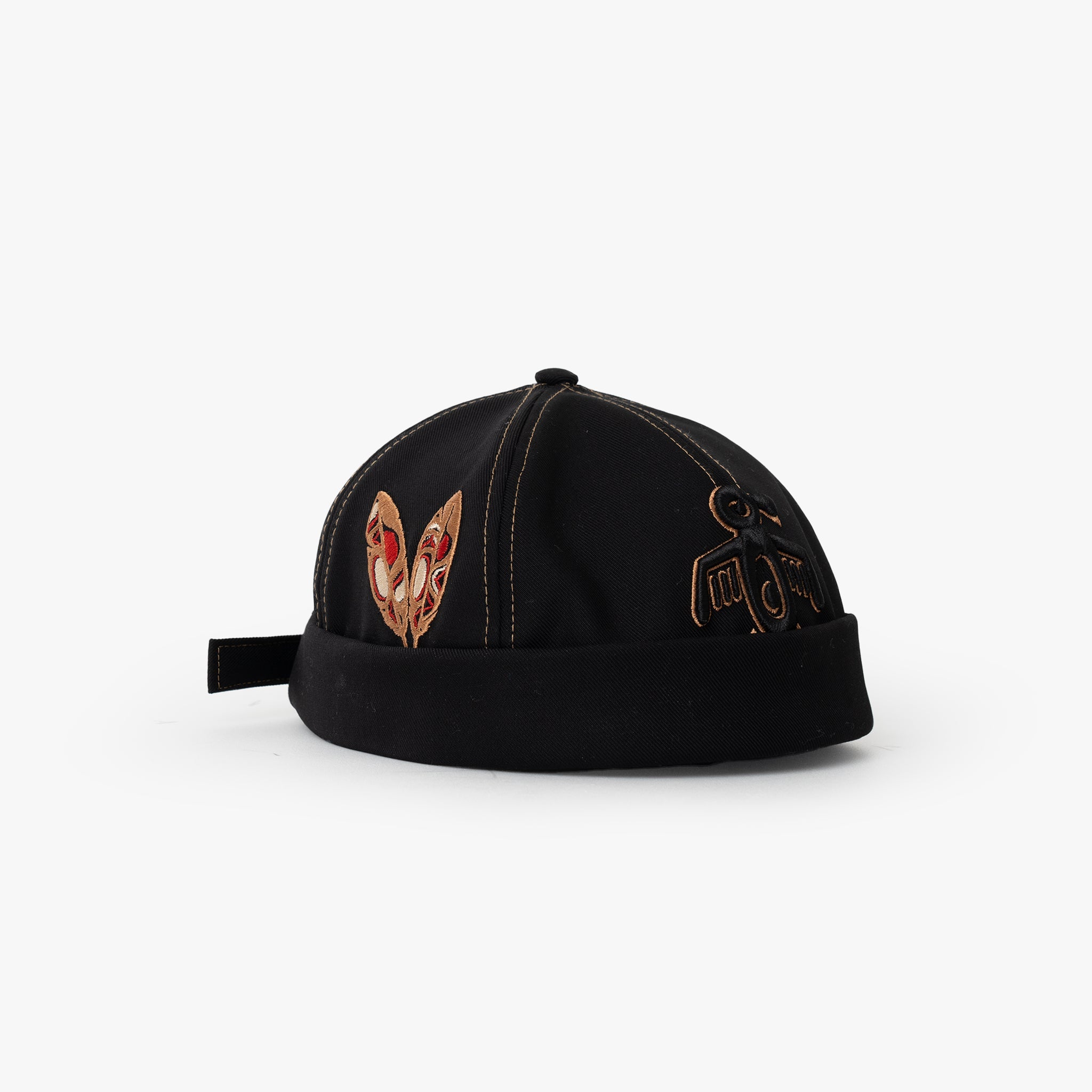 Docker Şapka - The Indians Collection - Red Indian | Siyah/Gold