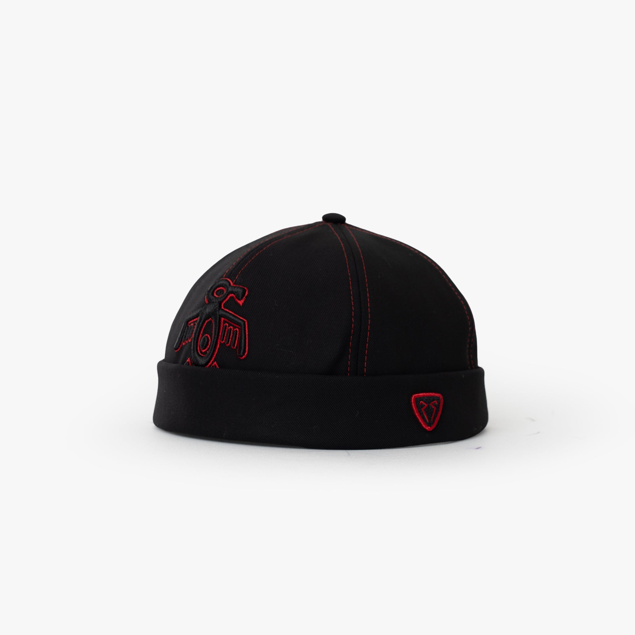 Docker Şapka - The Indians Collection - Red Indian | Siyah/Kırmızı