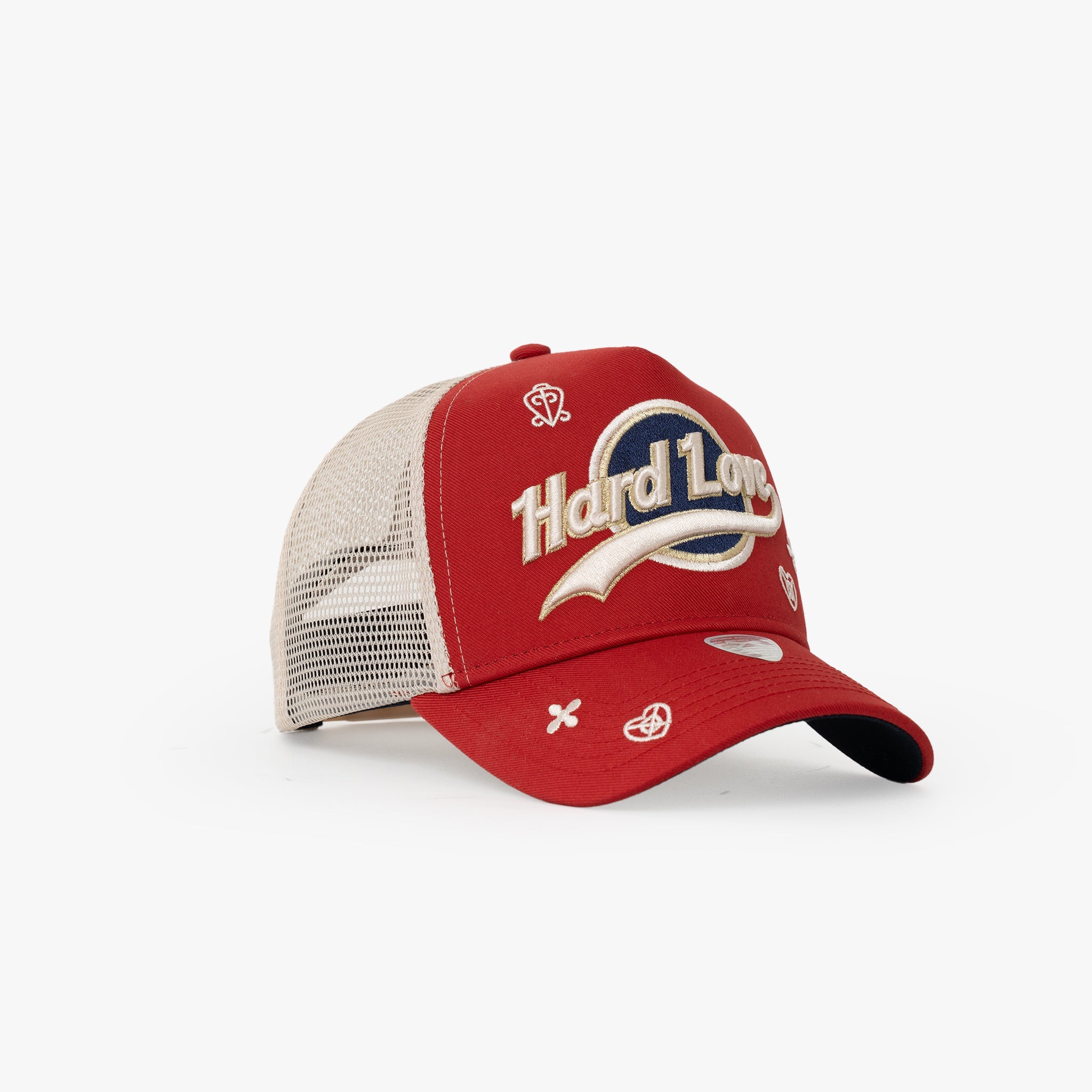 Trucker Şapka - Hard Collection - Hard Love | Kırmızı