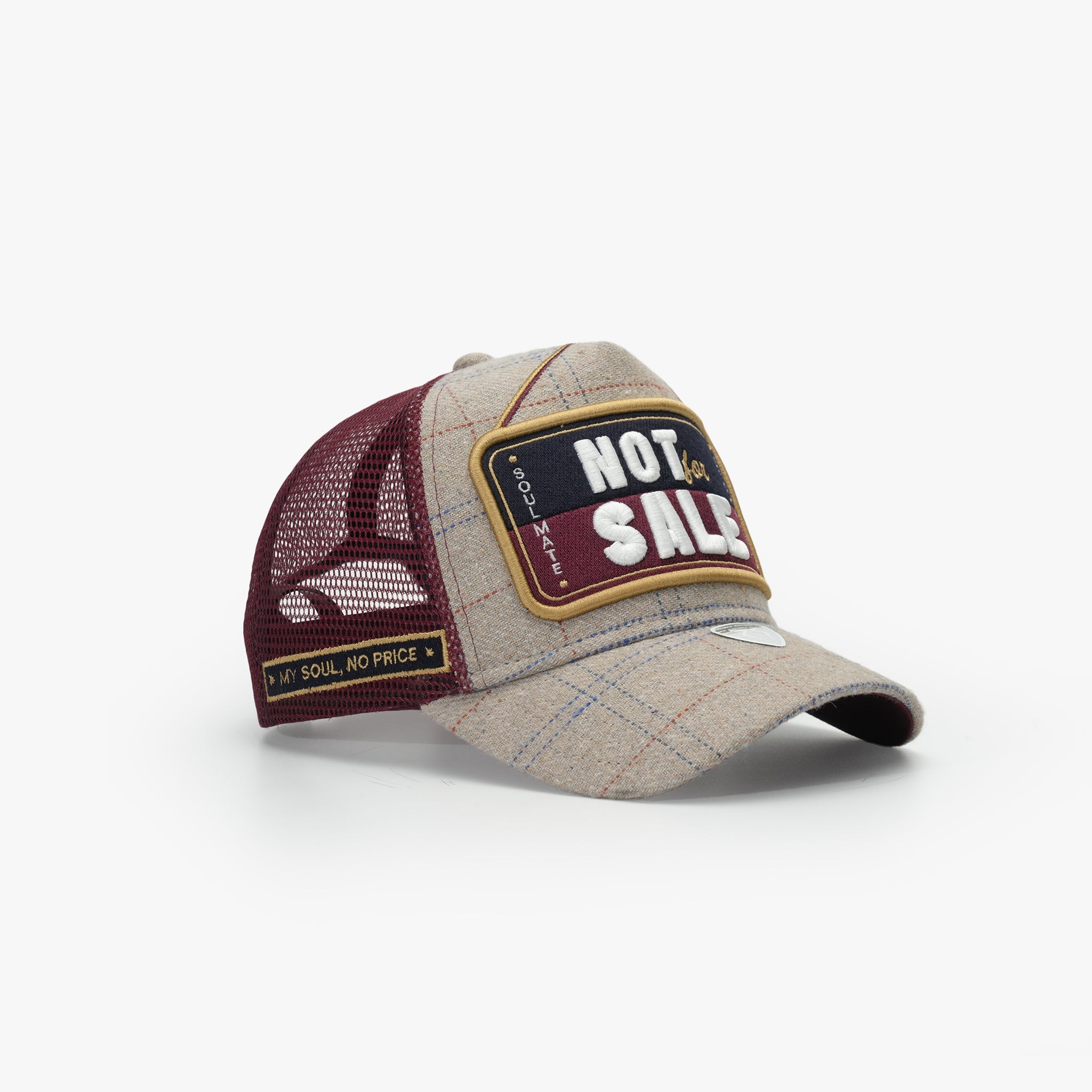 Trucker Şapka - Motto Collection - Not For Sale | Bordo