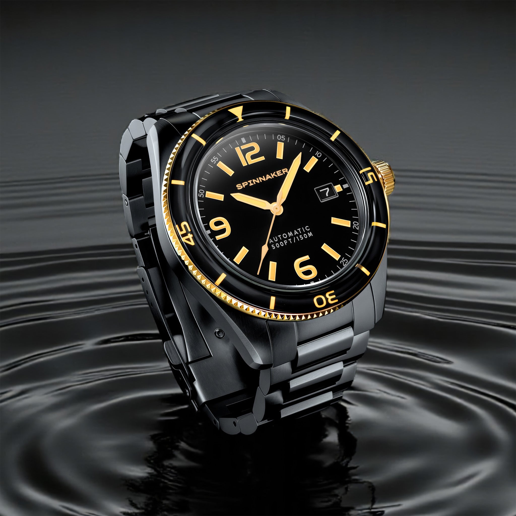 Fleuss Automatic | 43 mm | Golden Eclipse