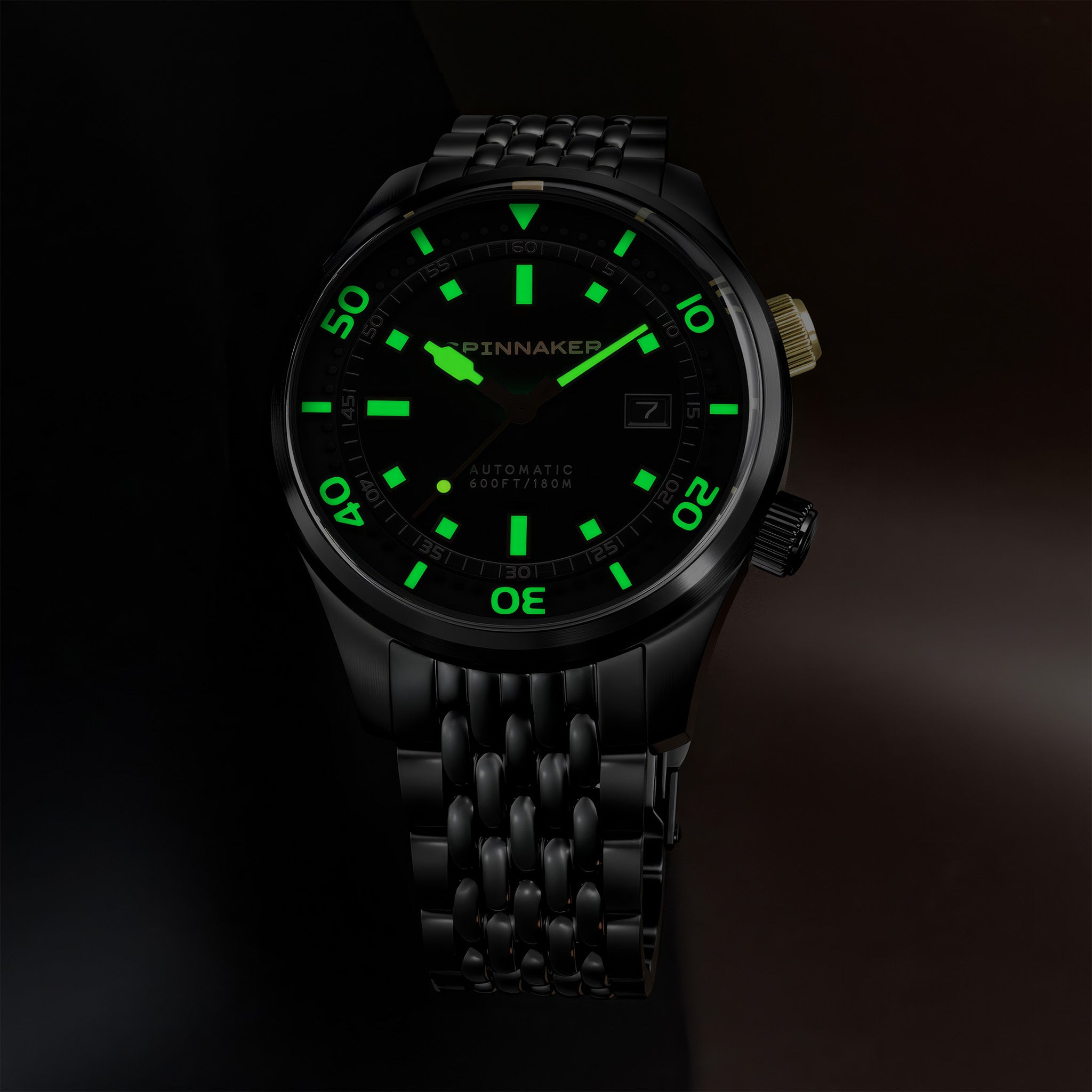 Bradner Automatic | 42 mm | Noir Radiance