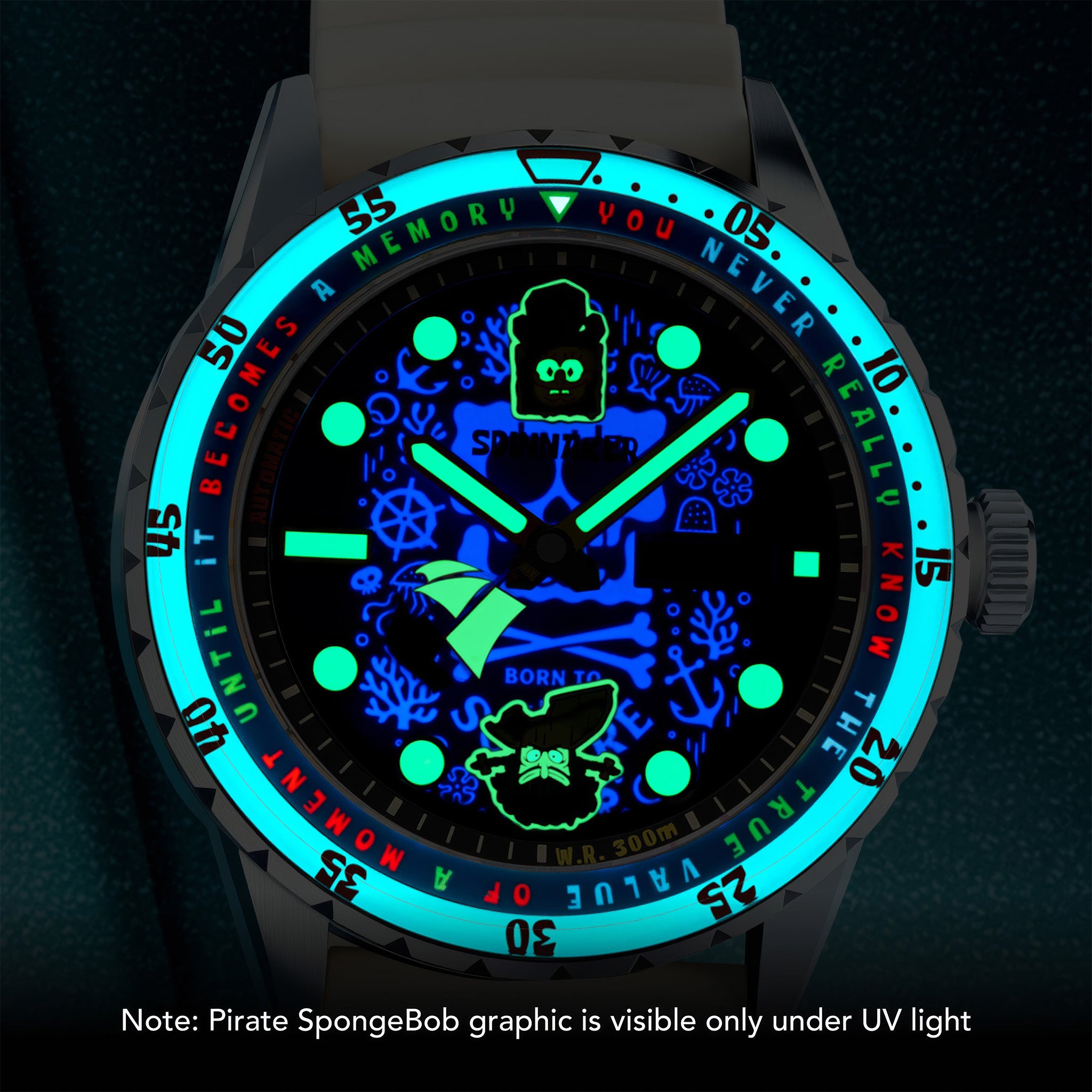 Hass Automatic SpongeBob Search For SquarePants Limited Edition | 43 mm | Seafaring SpongeBob