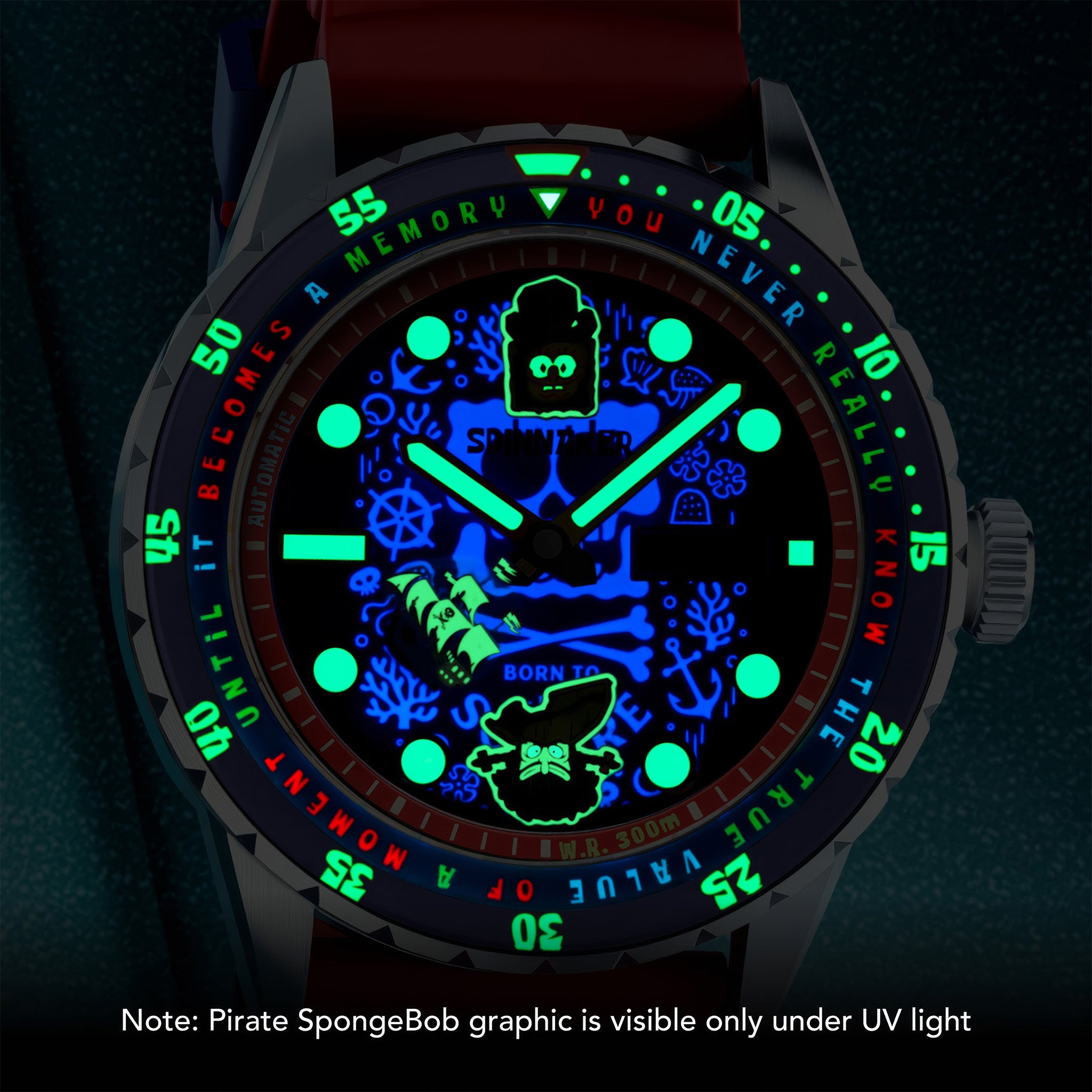 Hass Automatic SpongeBob Search For SquarePants Limited Edition | 43 mm | Flying Dutchman