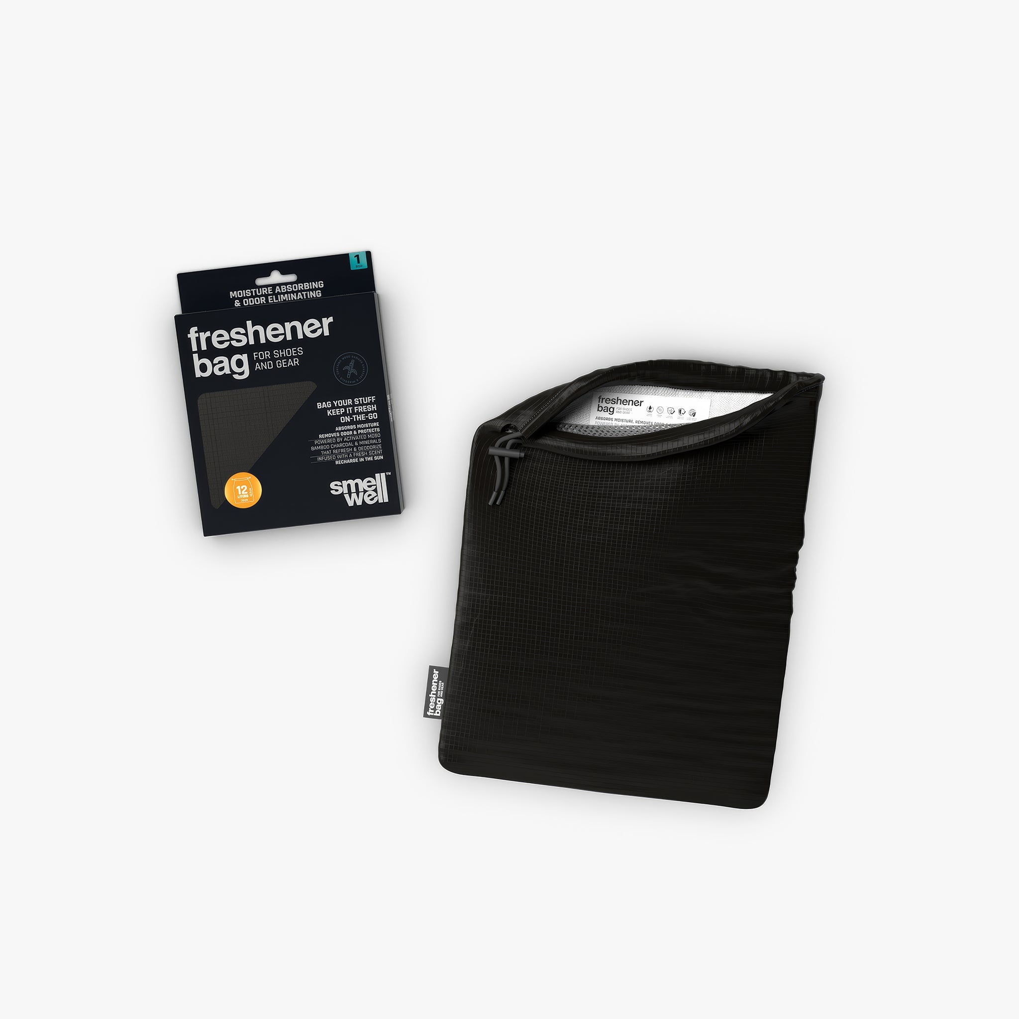 Freshener Bag Solid Black | Koku Giderici