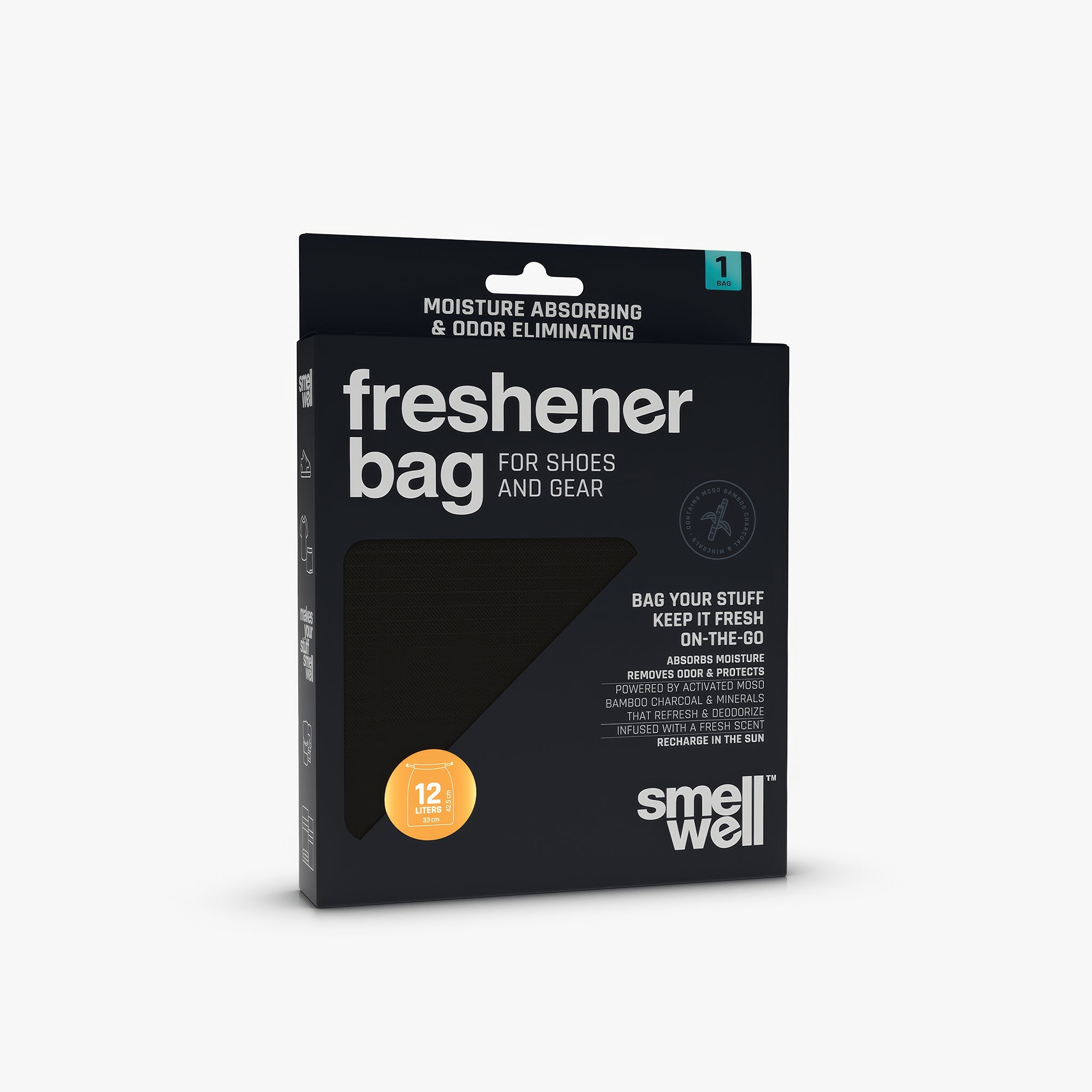 Freshener Bag Solid Black | Koku Giderici