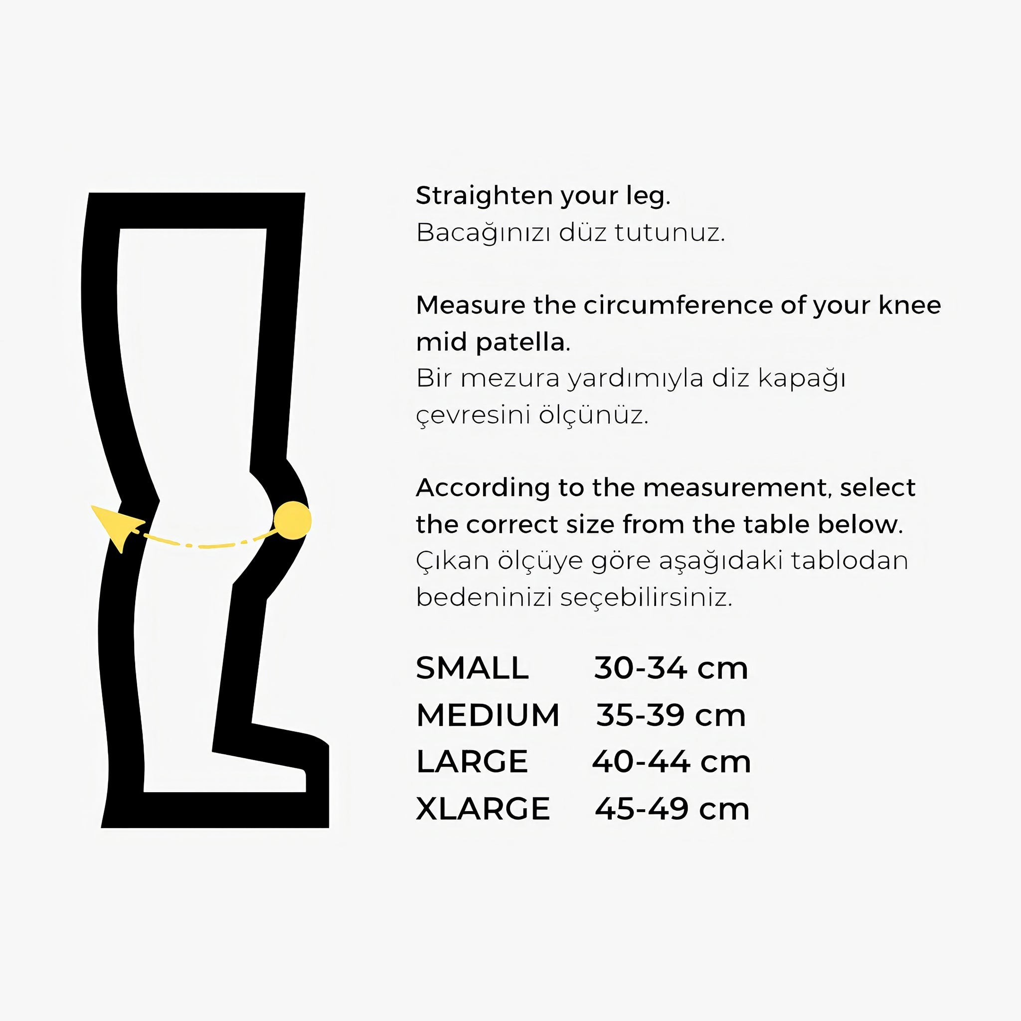 Örme Kompresyon Dizlik | Nefes Alabilir Yapı